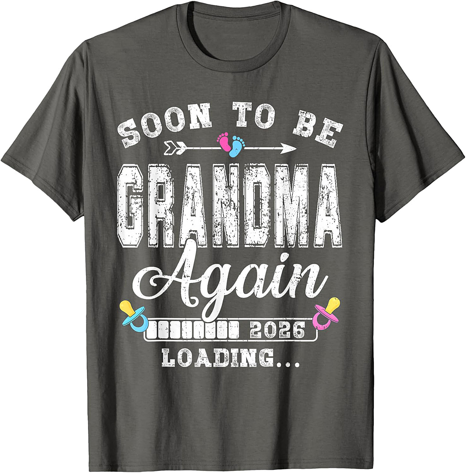 Soon to be Grandma Again 2026 T-Shirt | Pregnancy Reveal Tee