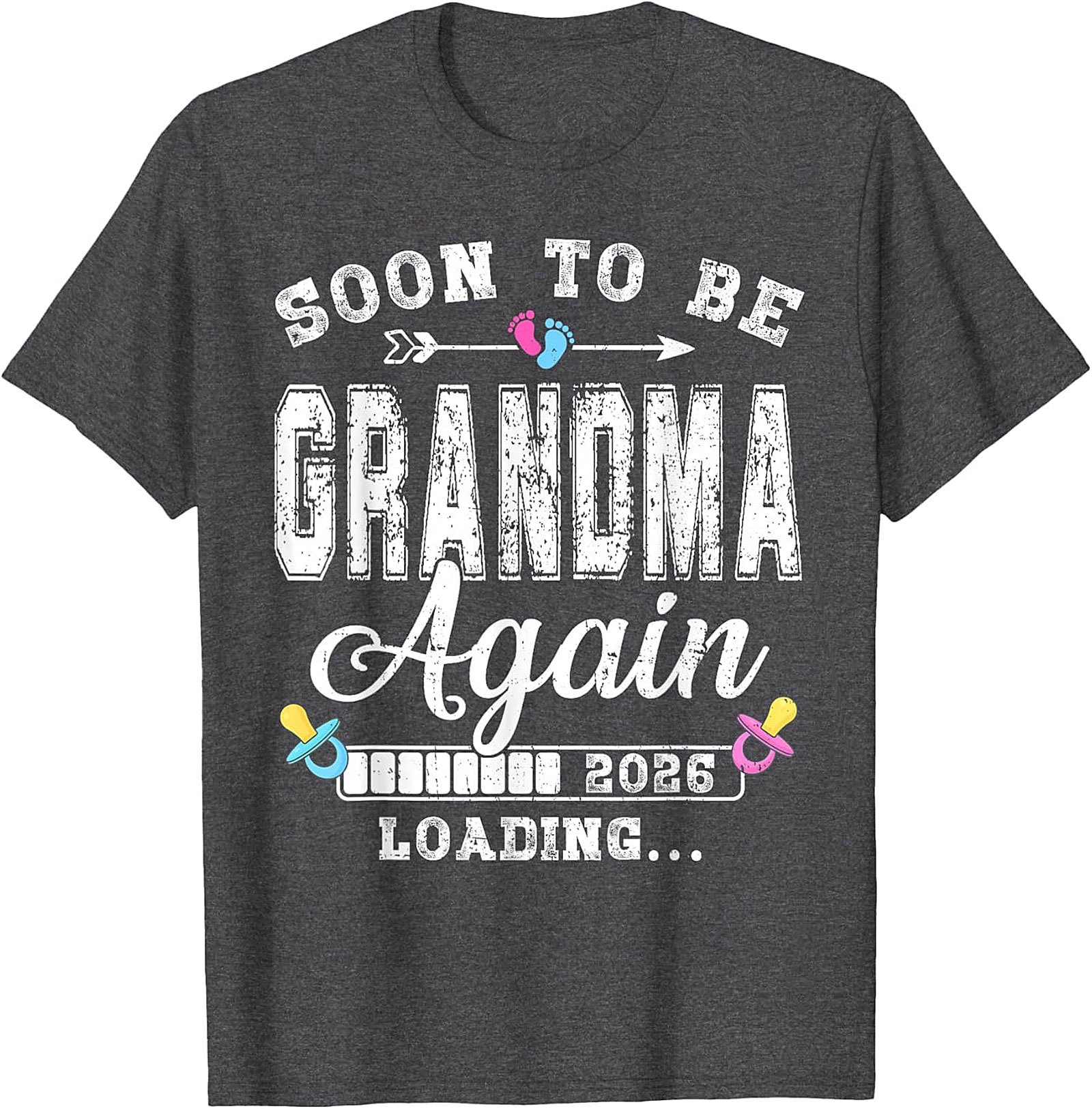 Soon to be Grandma Again 2026 T-Shirt | Pregnancy Reveal Tee