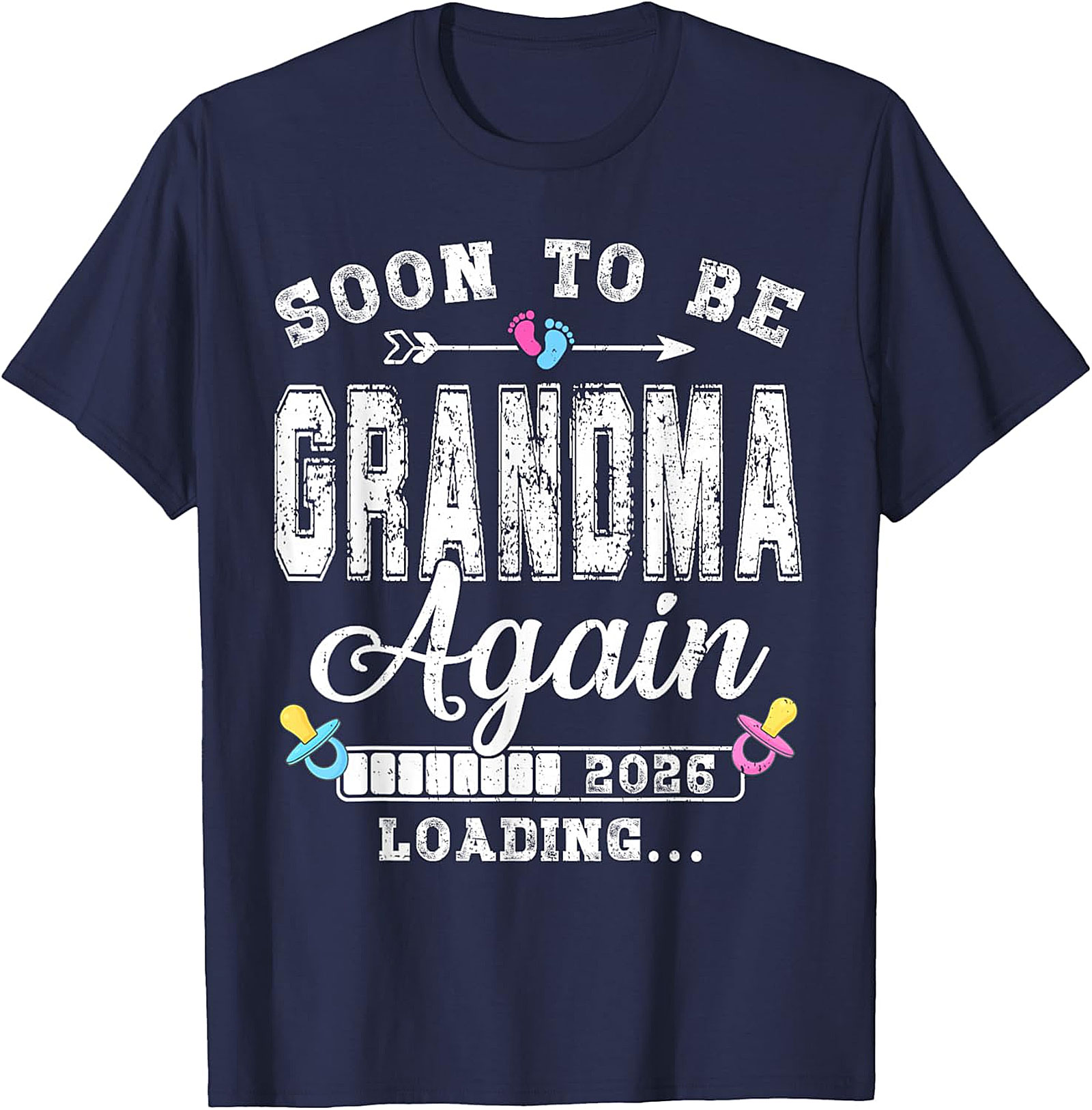Soon to be Grandma Again 2026 T-Shirt | Pregnancy Reveal Tee