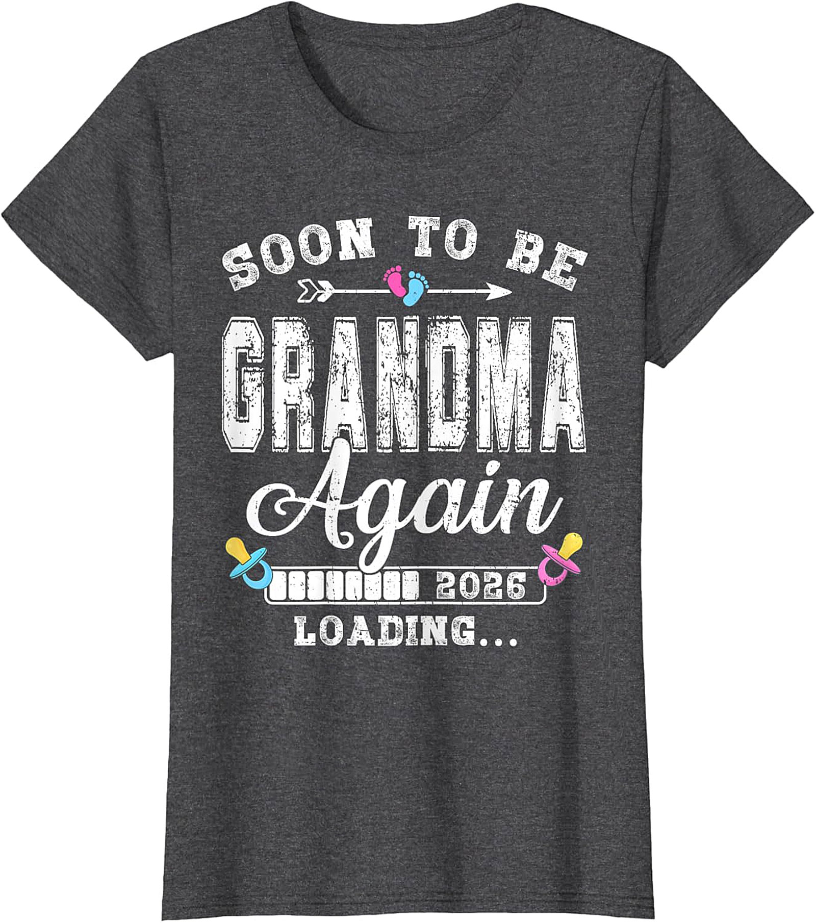 Soon to be Grandma Again 2026 T-Shirt | Pregnancy Reveal Tee