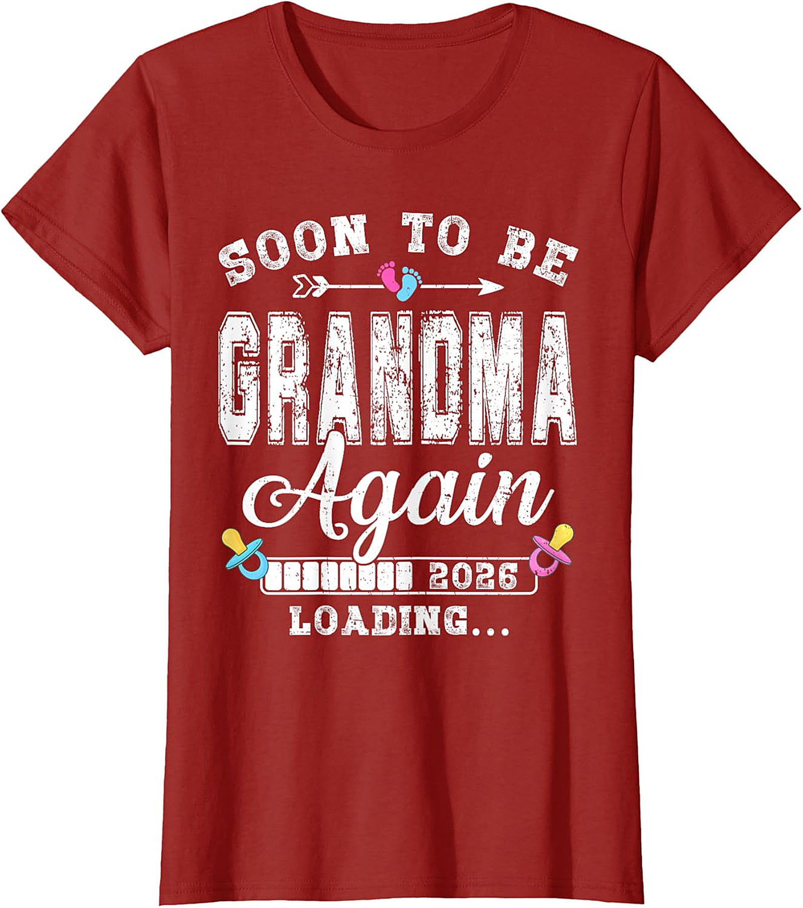 Soon to be Grandma Again 2026 T-Shirt | Pregnancy Reveal Tee