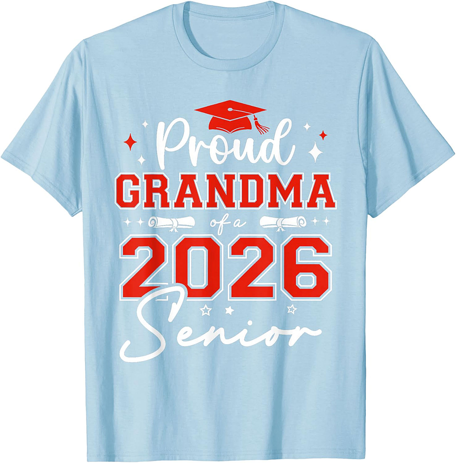 Proud Grandma of a 2026 Senior T-Shirt - Graduation Tee