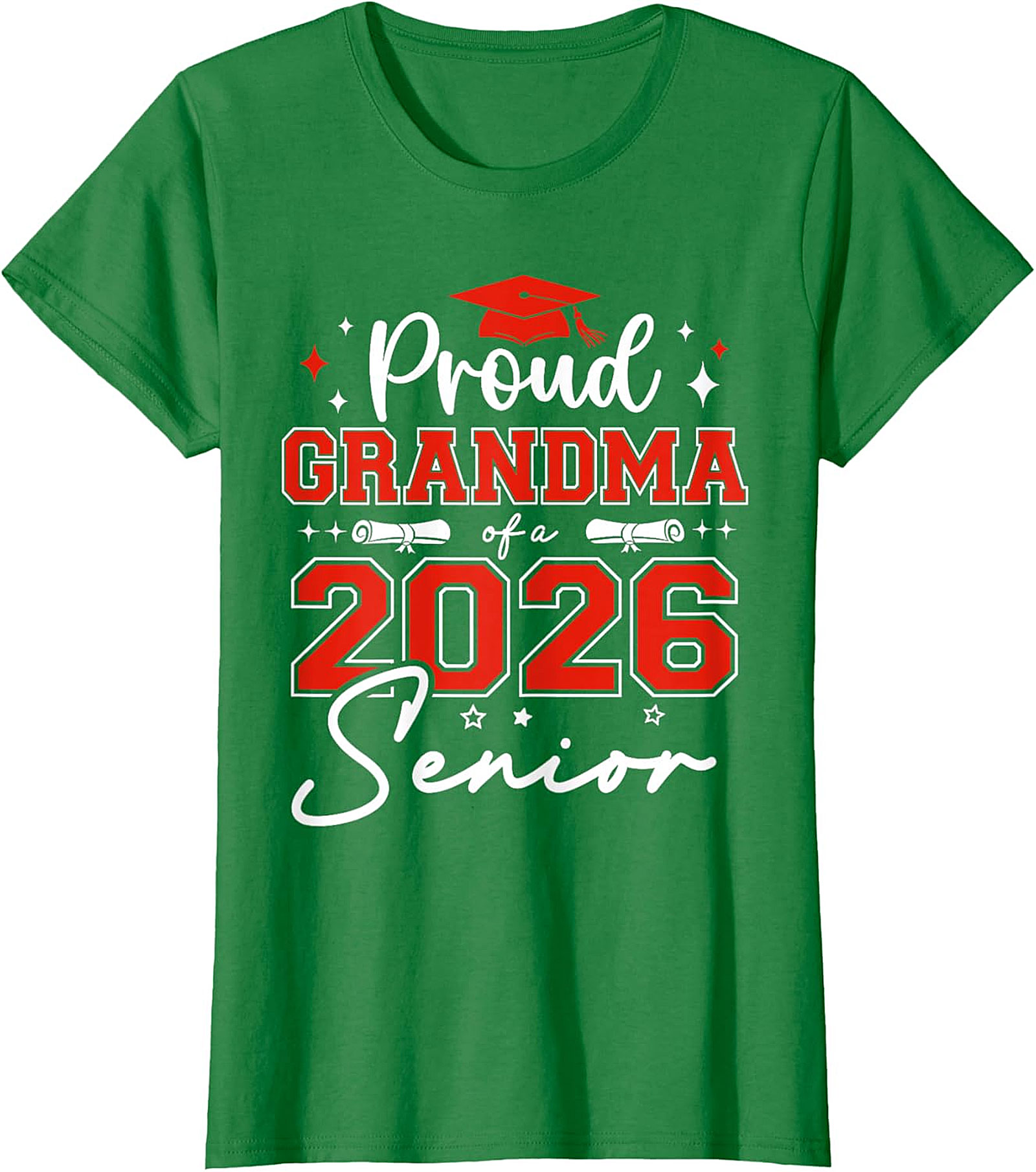Proud Grandma of a 2026 Senior T-Shirt - Graduation Tee