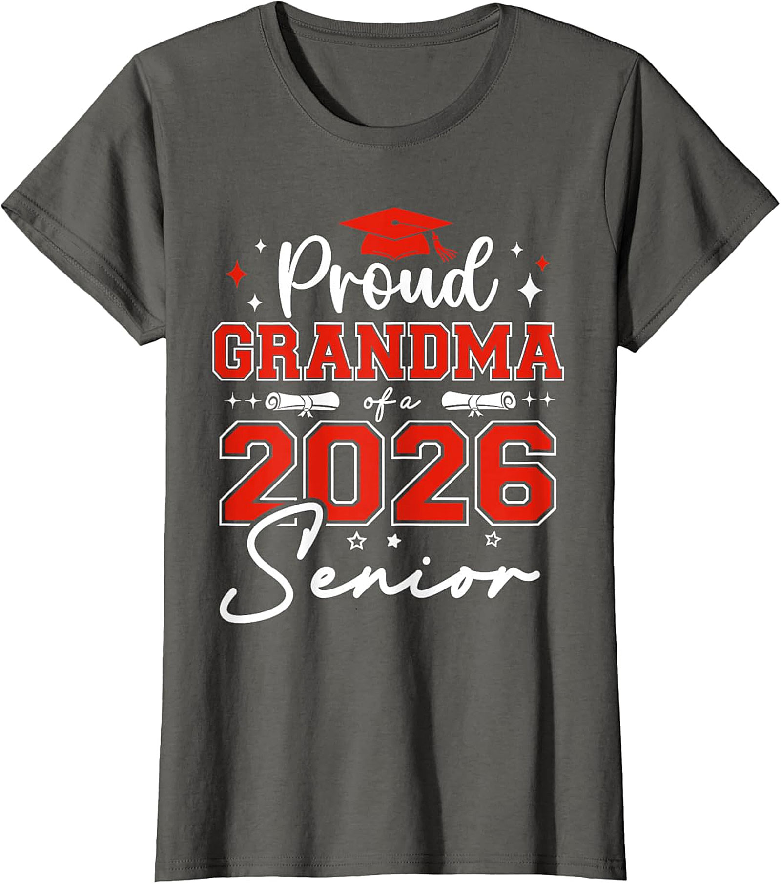 Proud Grandma of a 2026 Senior T-Shirt - Graduation Tee