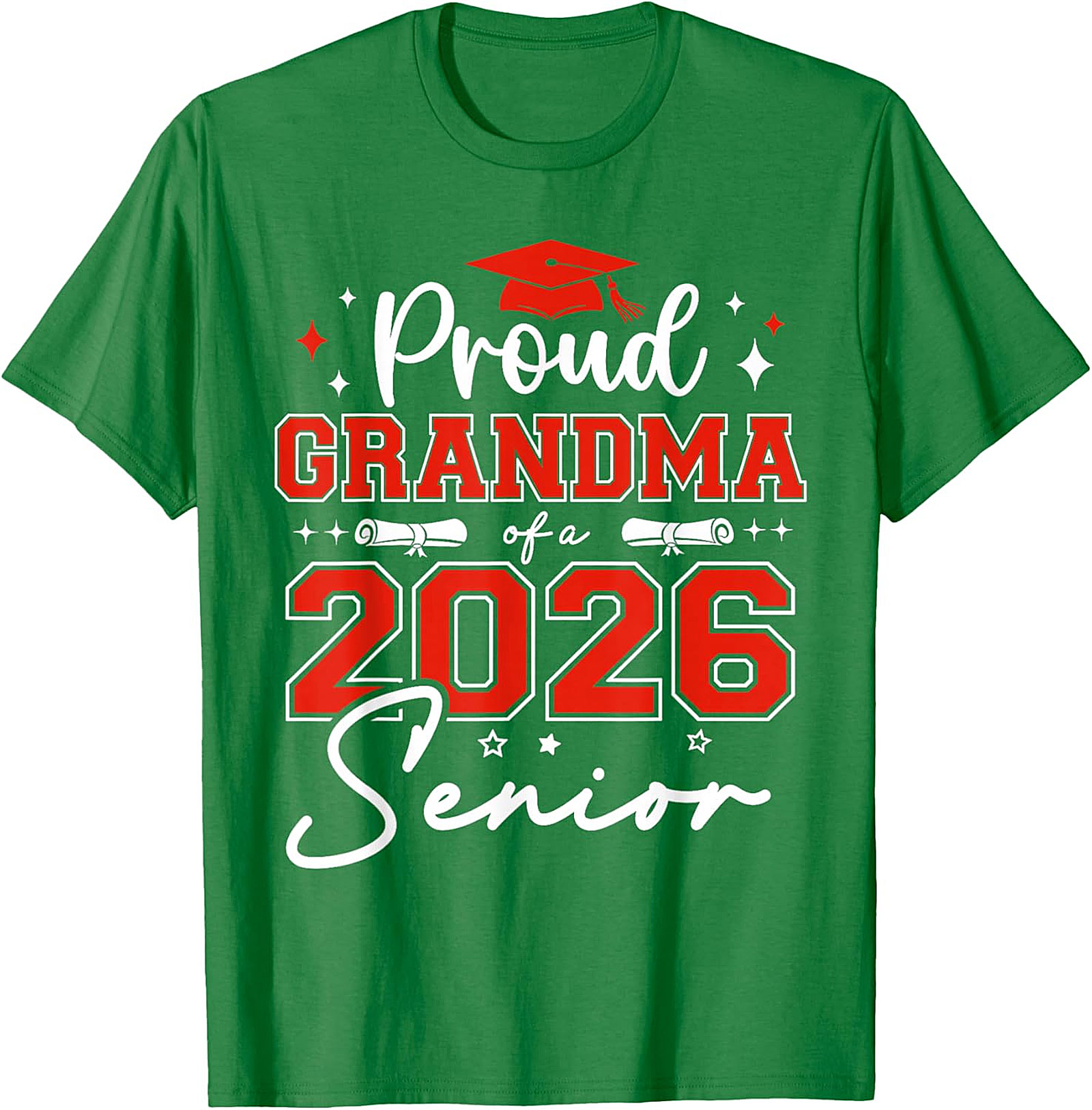 Proud Grandma of a 2026 Senior T-Shirt - Graduation Tee