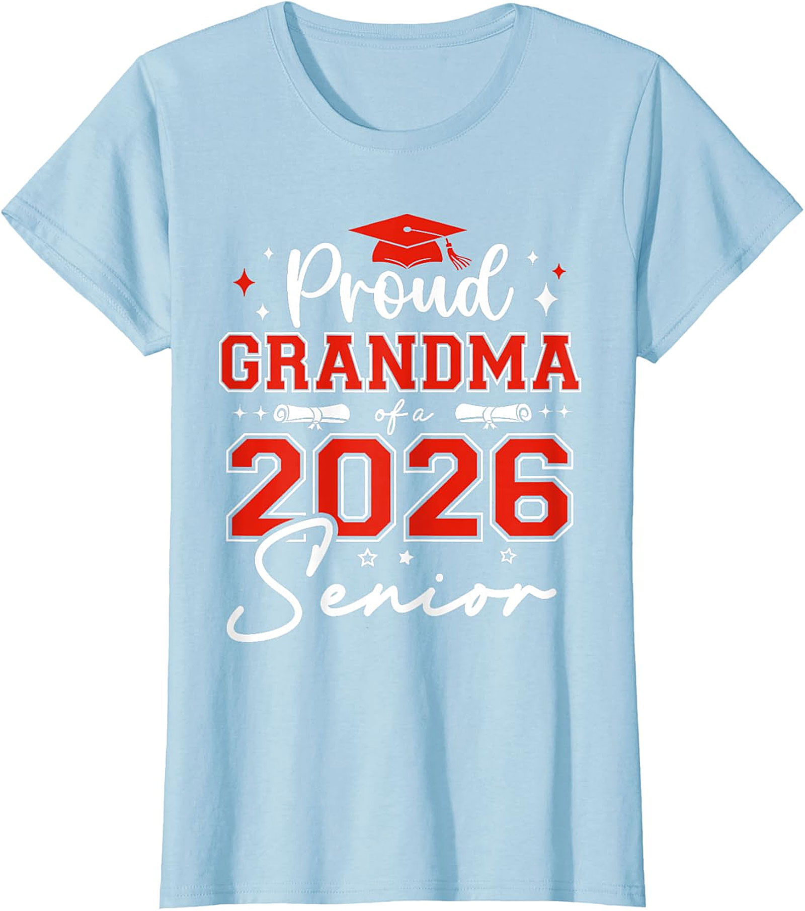 Proud Grandma of a 2026 Senior T-Shirt - Graduation Tee