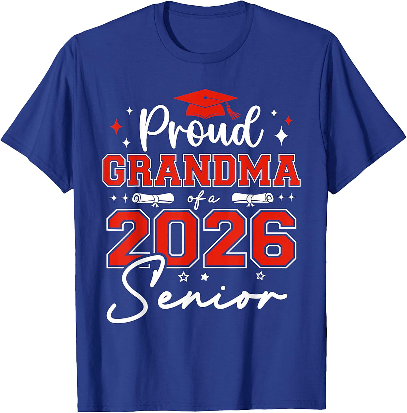 Proud Grandma of a 2026 Senior T-Shirt - Graduation Tee