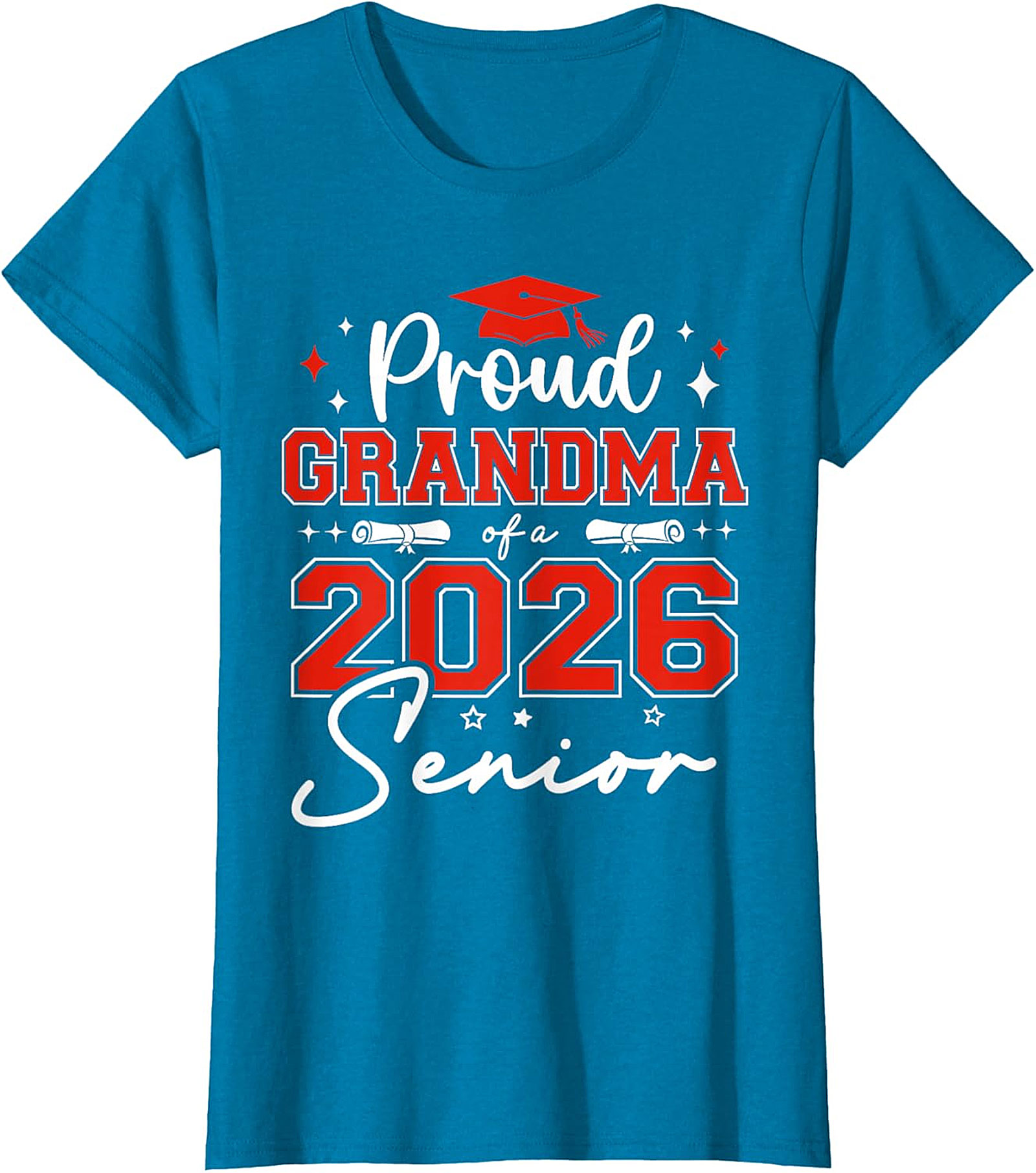 Proud Grandma of a 2026 Senior T-Shirt - Graduation Tee