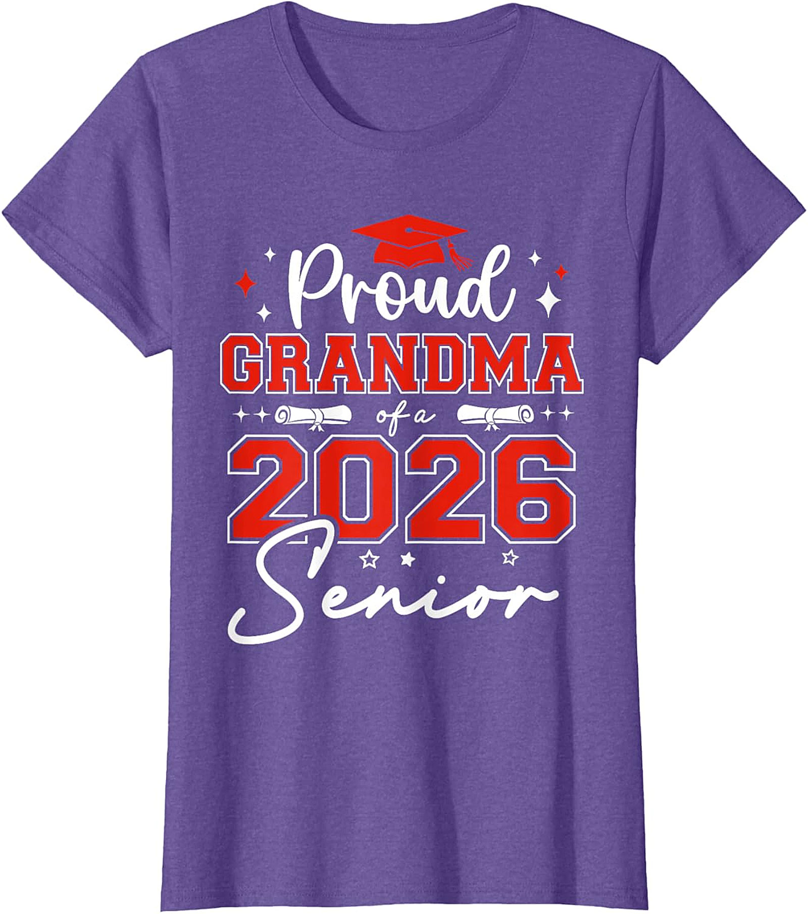 Proud Grandma of a 2026 Senior T-Shirt - Graduation Tee