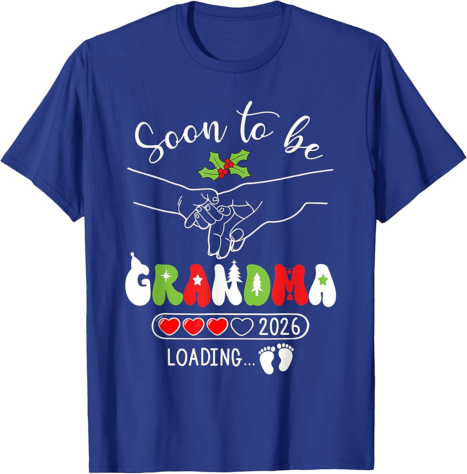  Soon to be Grandma 2026 T-Shirt | Christmas Reveal Tee