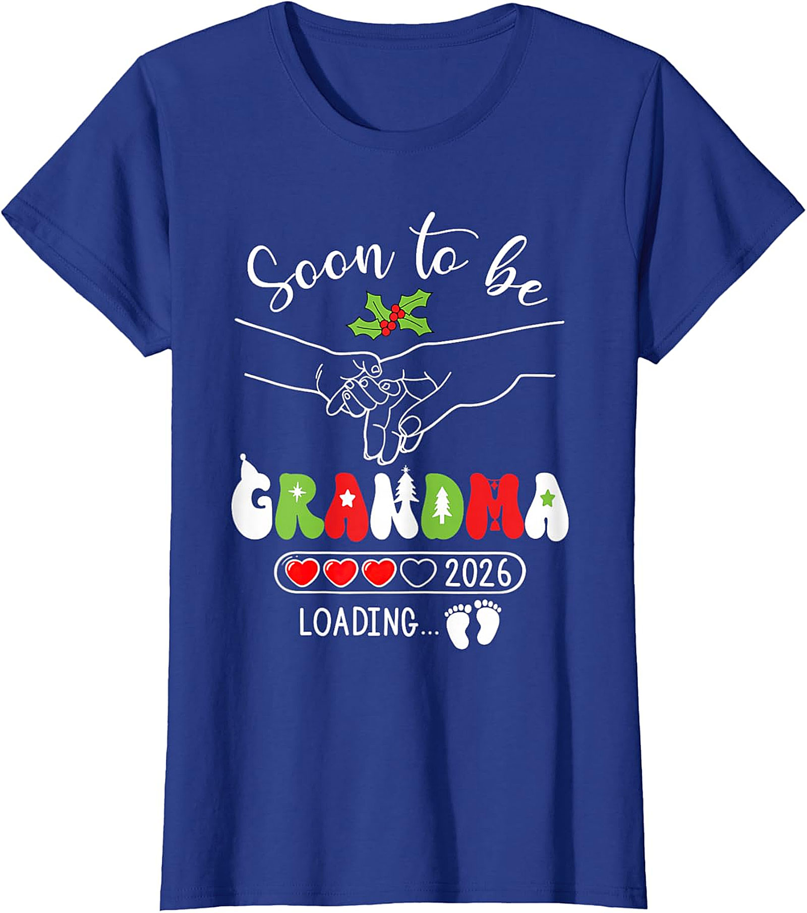  Soon to be Grandma 2026 T-Shirt | Christmas Reveal Tee