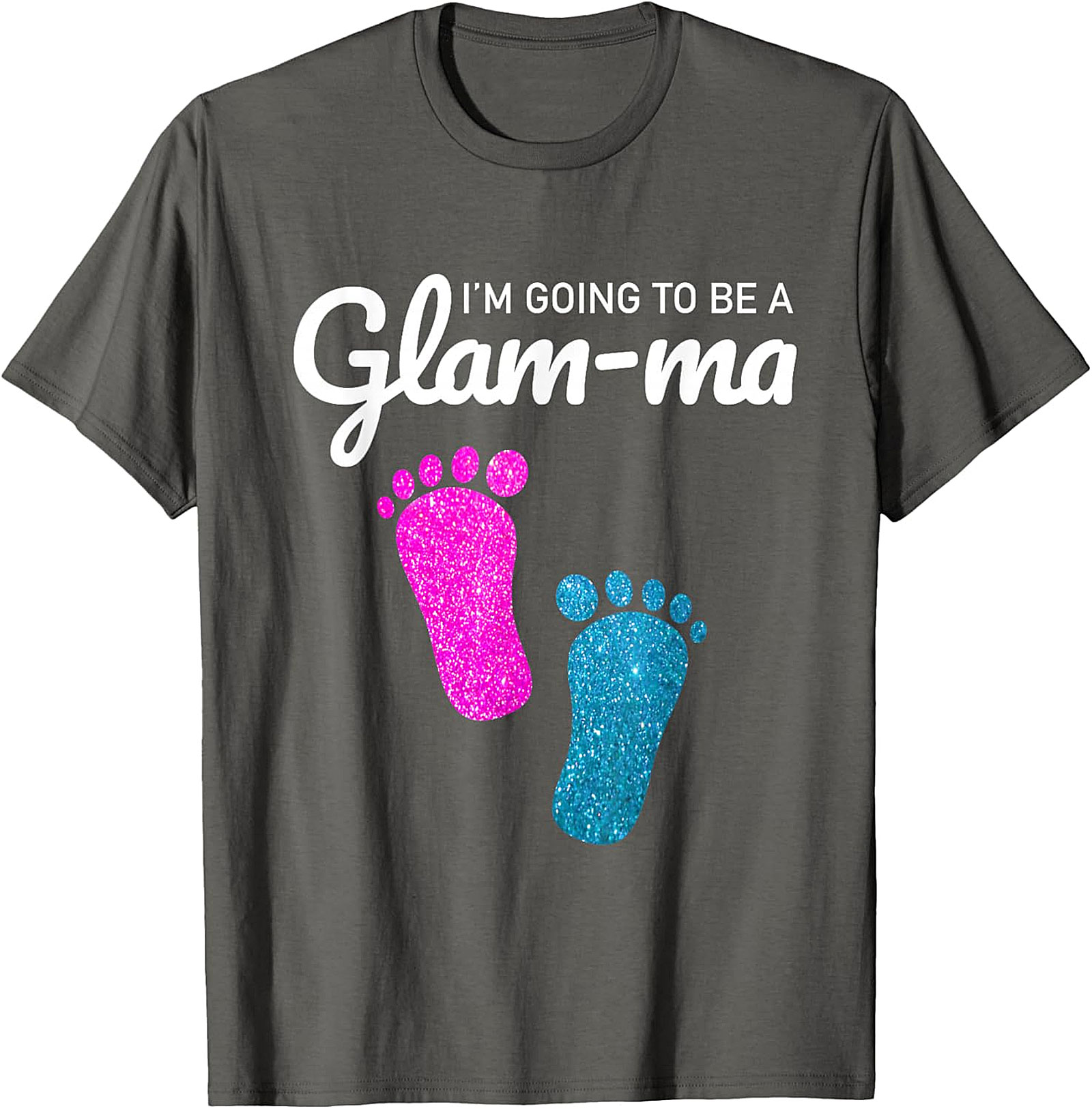 I'm Going To Be A Glam-ma T-Shirt | Fun Pregnancy Reveal Tee