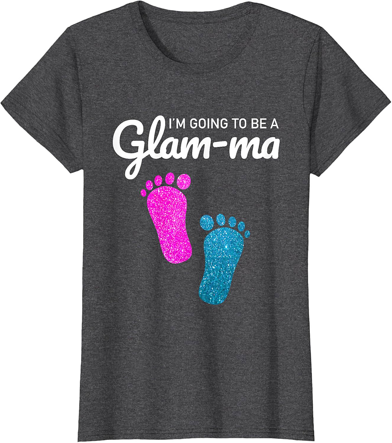 I'm Going To Be A Glam-ma T-Shirt | Fun Pregnancy Reveal Tee