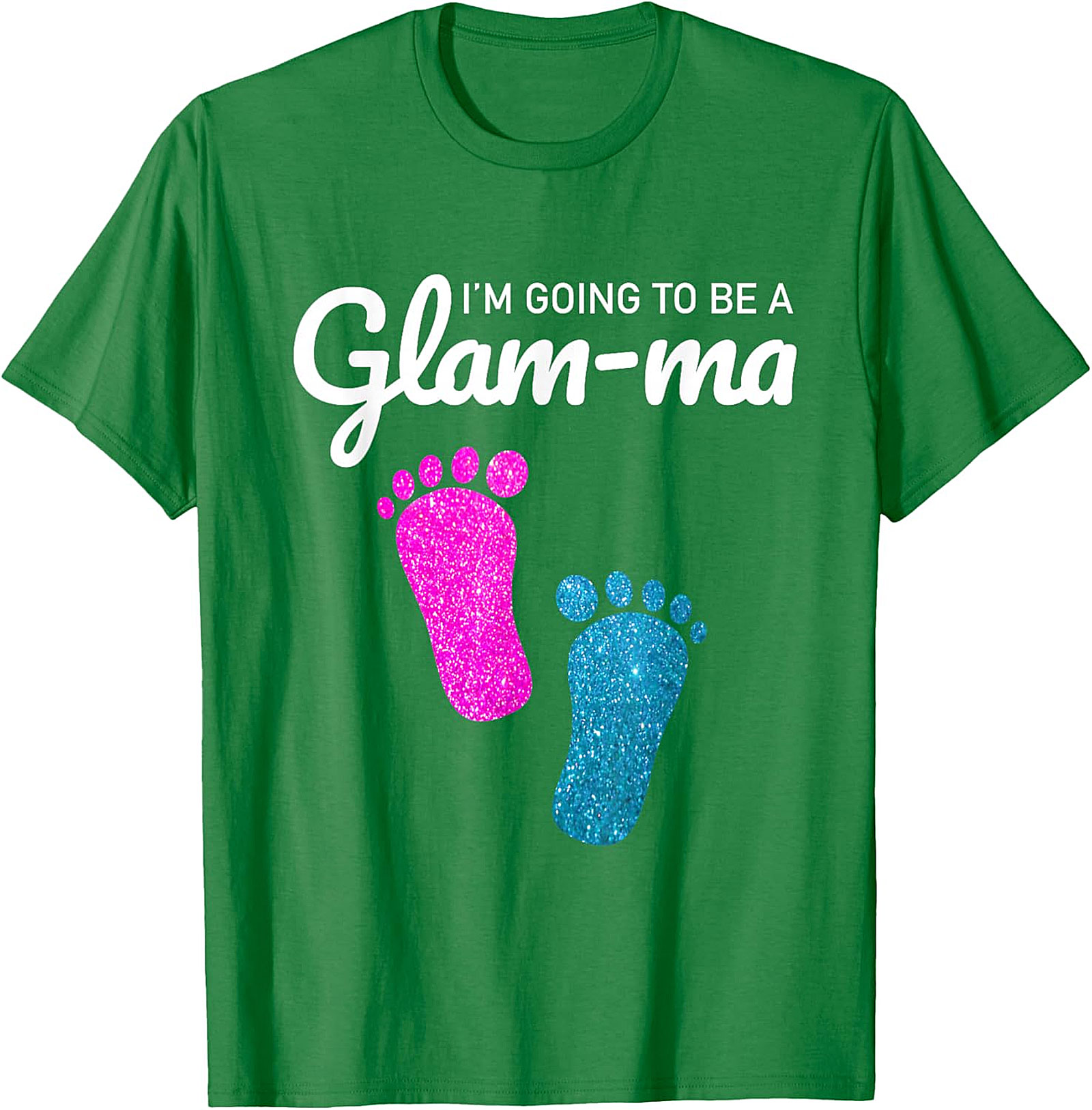 I'm Going To Be A Glam-ma T-Shirt | Fun Pregnancy Reveal Tee