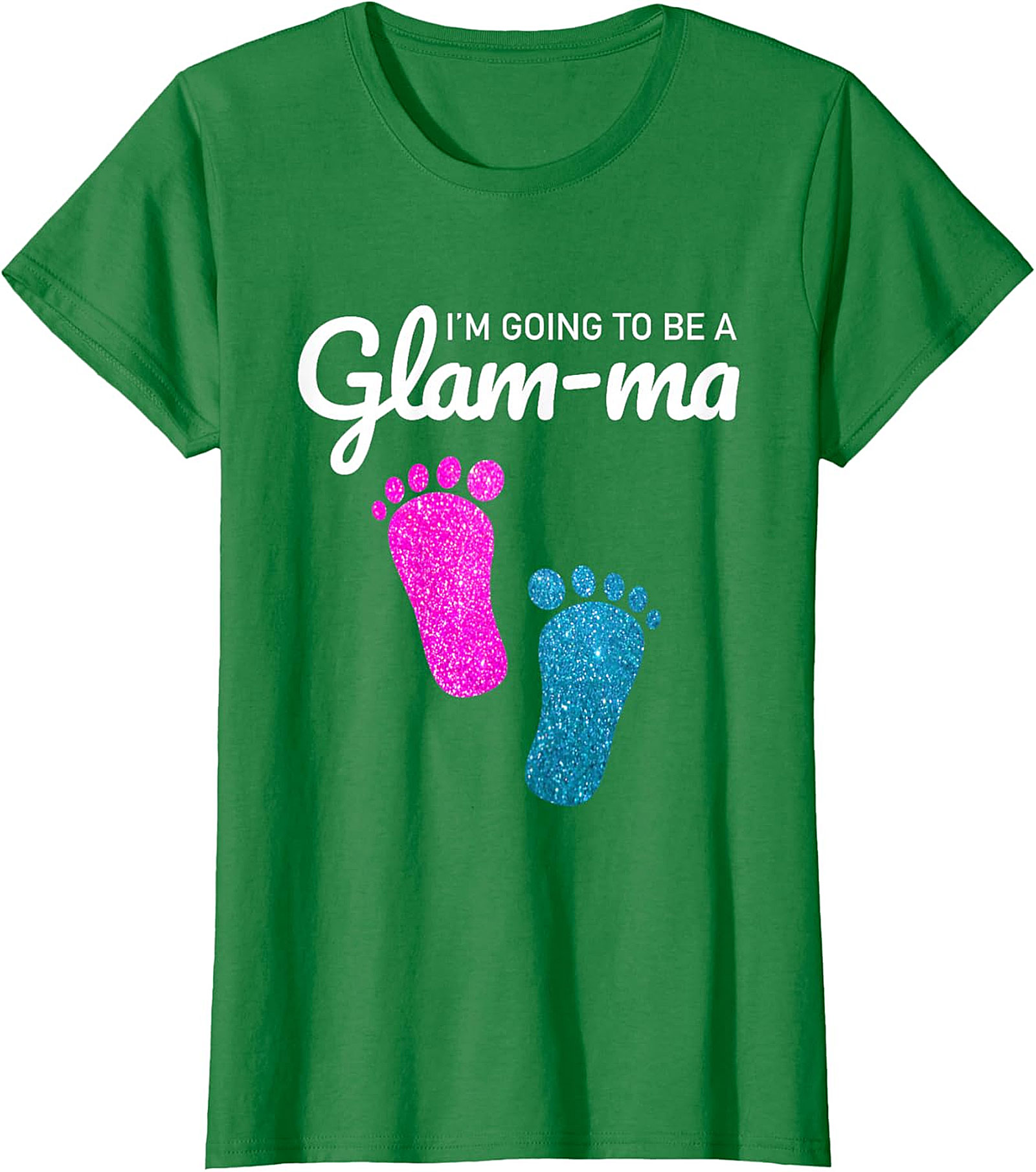 I'm Going To Be A Glam-ma T-Shirt | Fun Pregnancy Reveal Tee