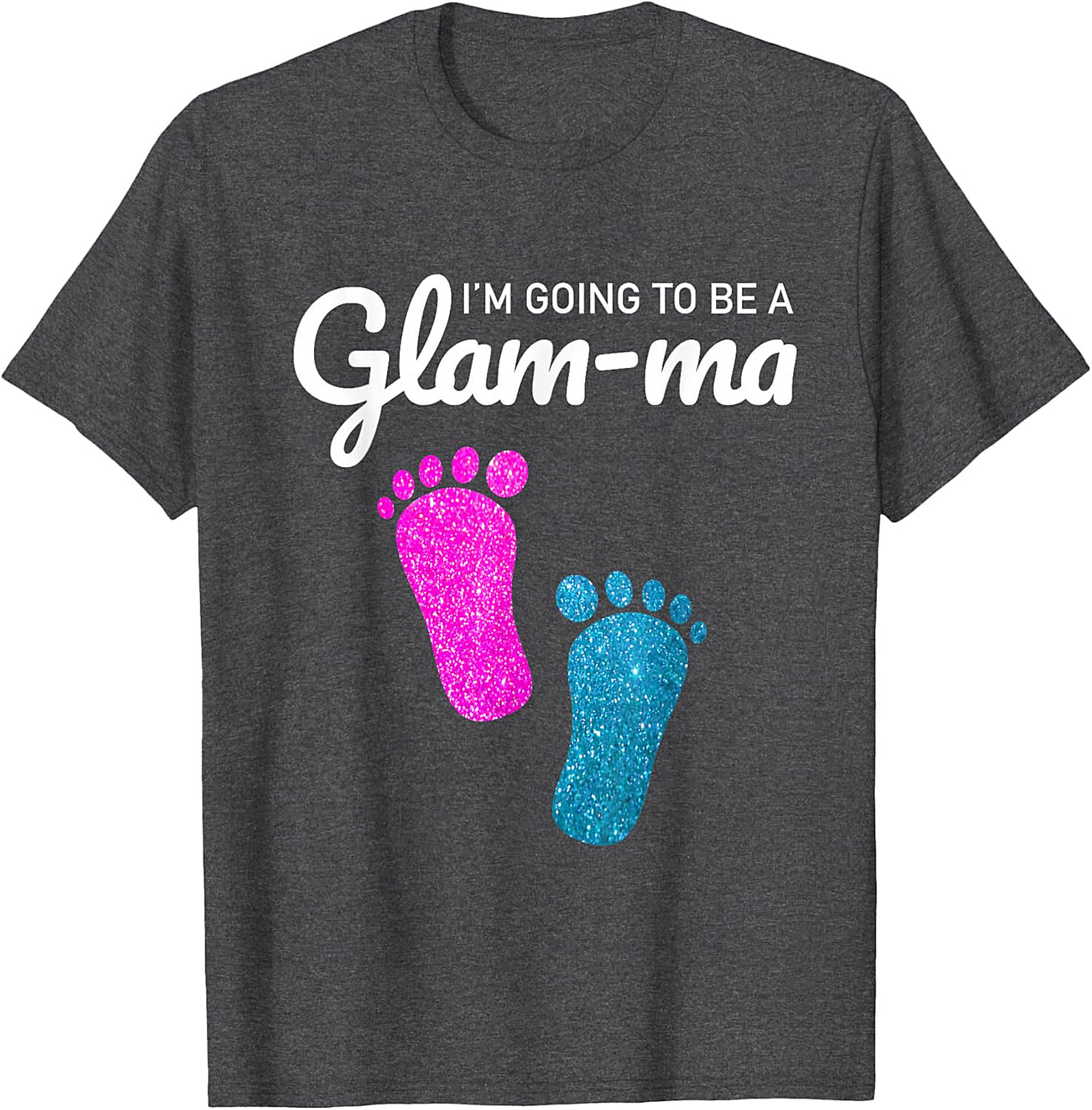 I'm Going To Be A Glam-ma T-Shirt | Fun Pregnancy Reveal Tee