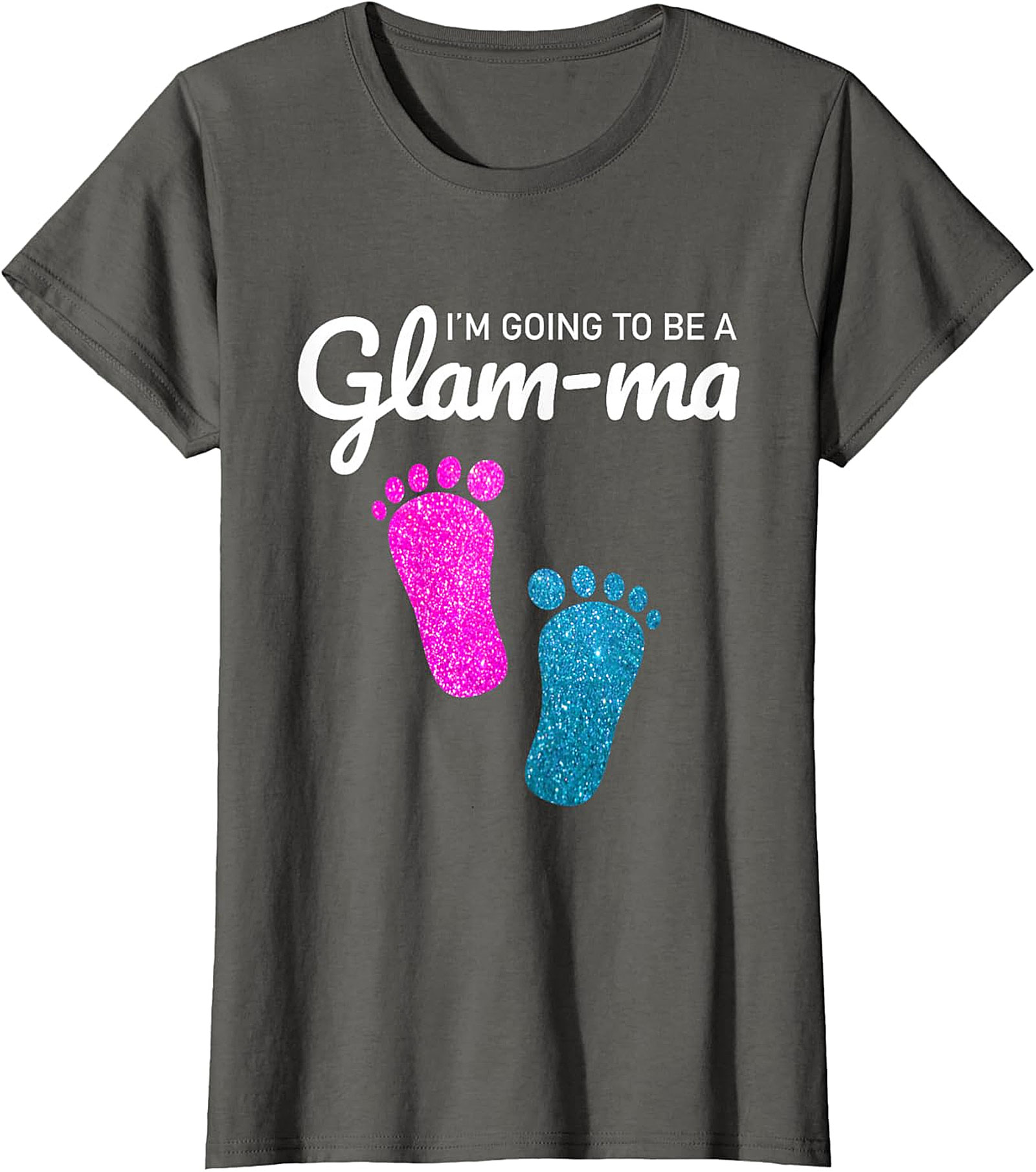 I'm Going To Be A Glam-ma T-Shirt | Fun Pregnancy Reveal Tee