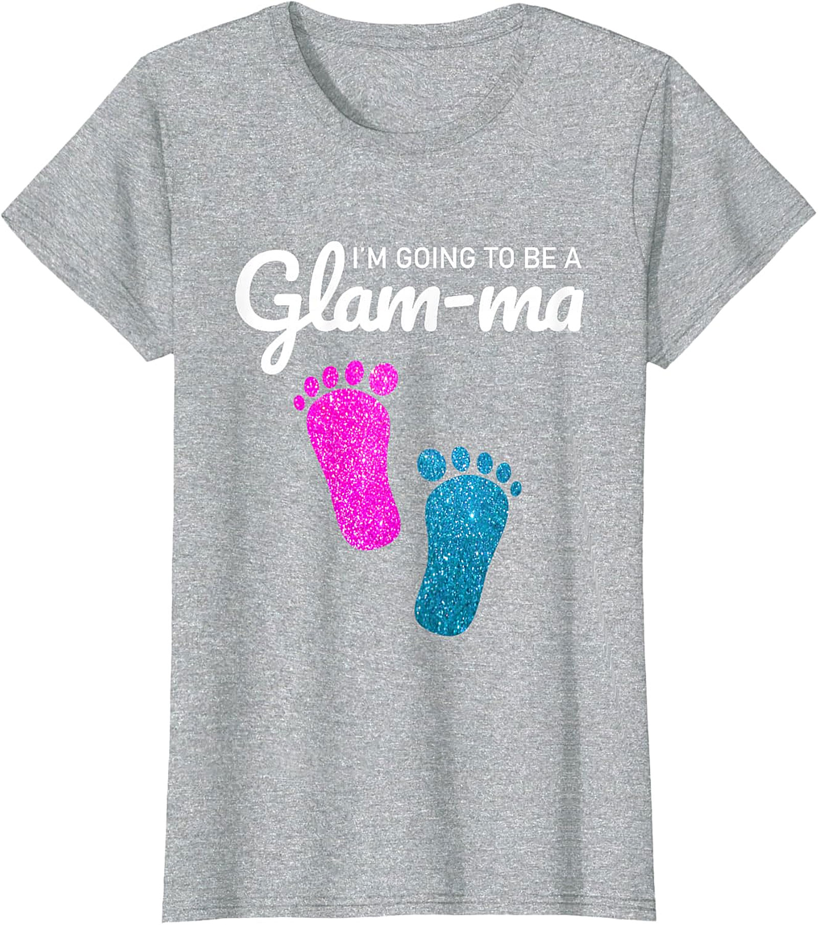I'm Going To Be A Glam-ma T-Shirt | Fun Pregnancy Reveal Tee