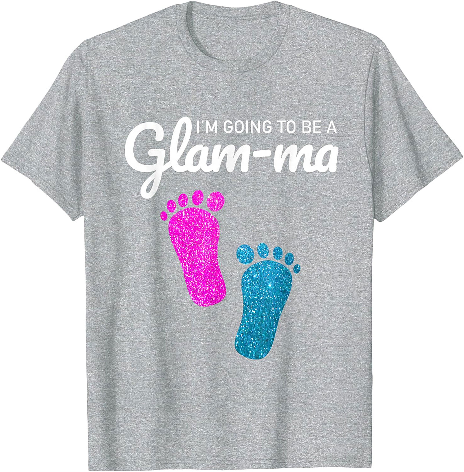 I'm Going To Be A Glam-ma T-Shirt | Fun Pregnancy Reveal Tee