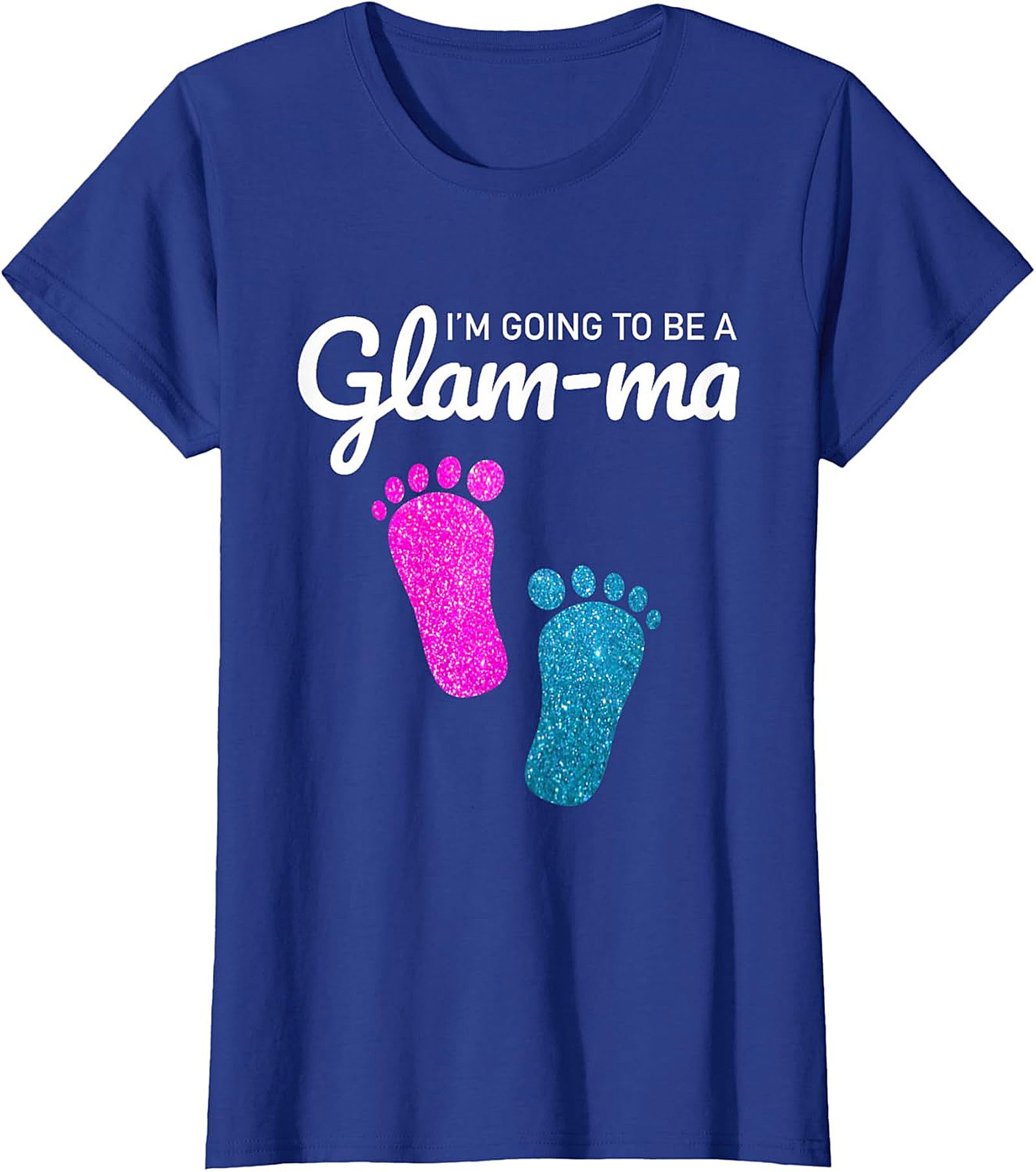 I'm Going To Be A Glam-ma T-Shirt | Fun Pregnancy Reveal Tee