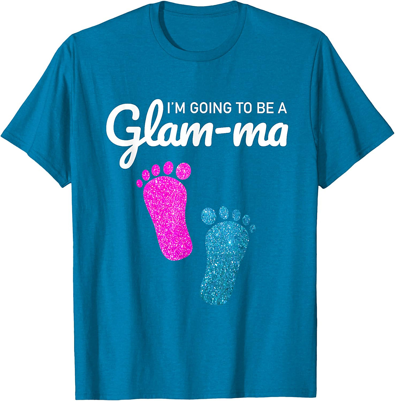 I'm Going To Be A Glam-ma T-Shirt | Fun Pregnancy Reveal Tee