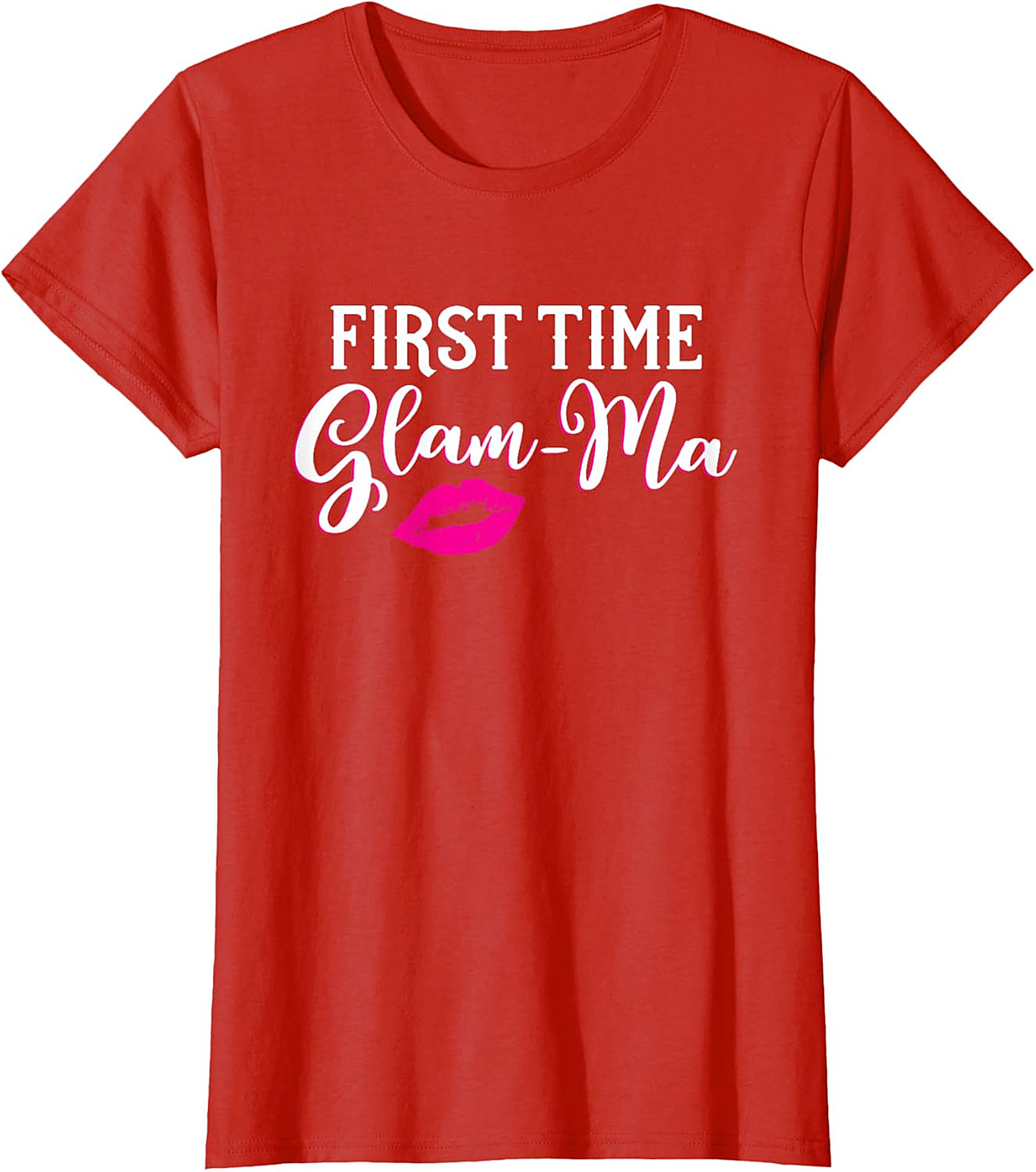 First Time Glam-Ma T-Shirt | Funny New Grandma Gift Tee