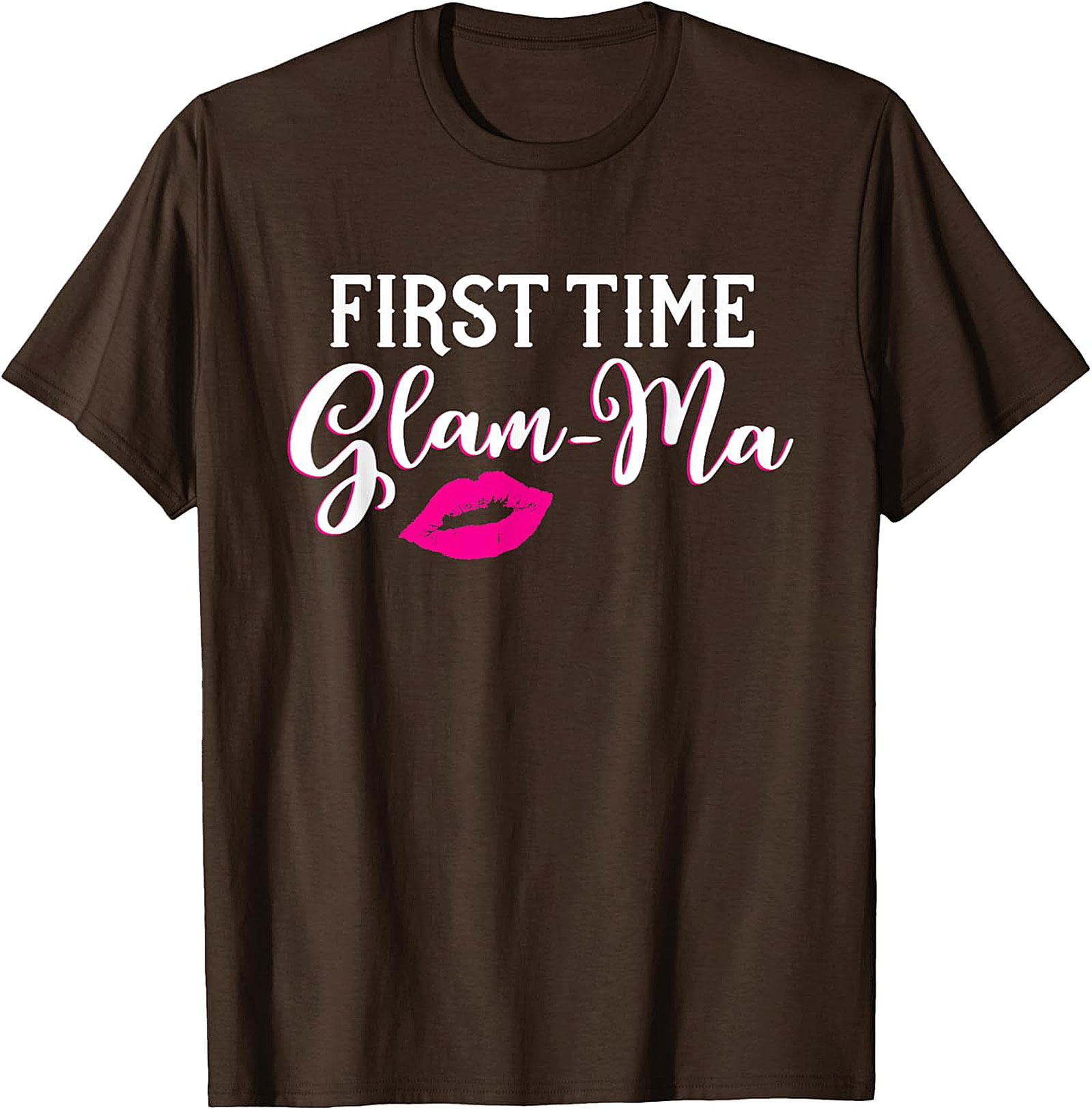 First Time Glam-Ma T-Shirt | Funny New Grandma Gift Tee