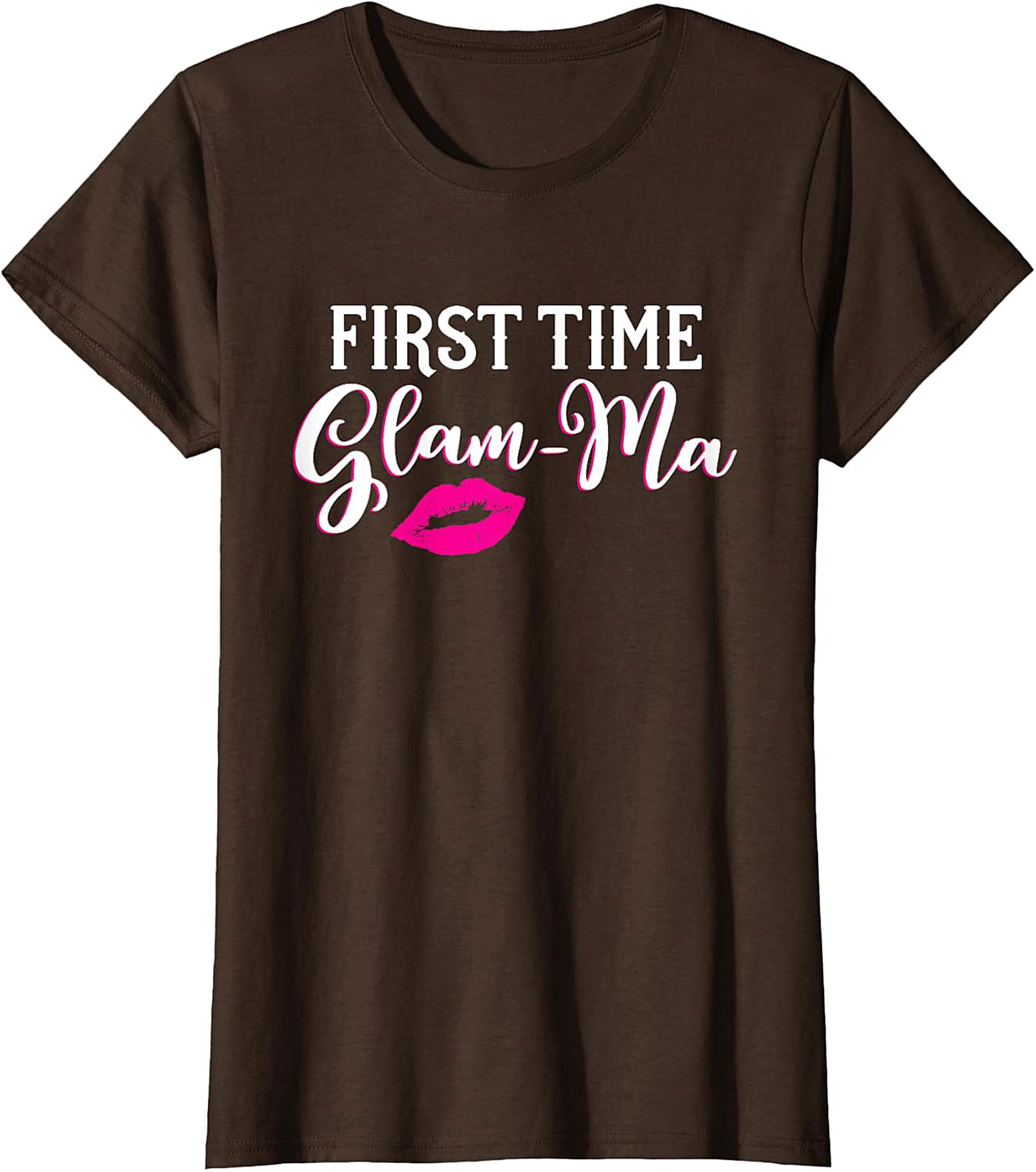 First Time Glam-Ma T-Shirt | Funny New Grandma Gift Tee