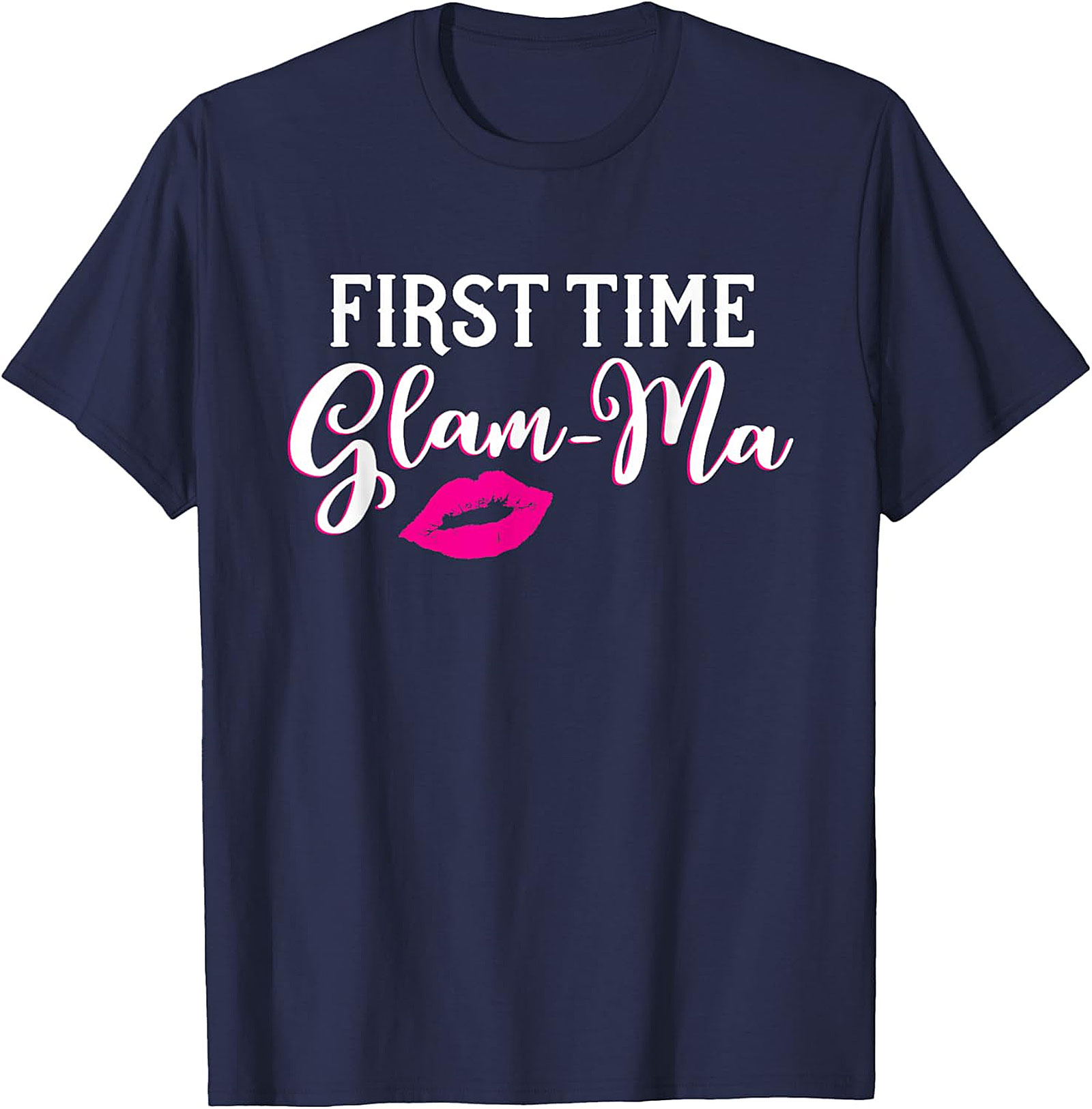 First Time Glam-Ma T-Shirt | Funny New Grandma Gift Tee