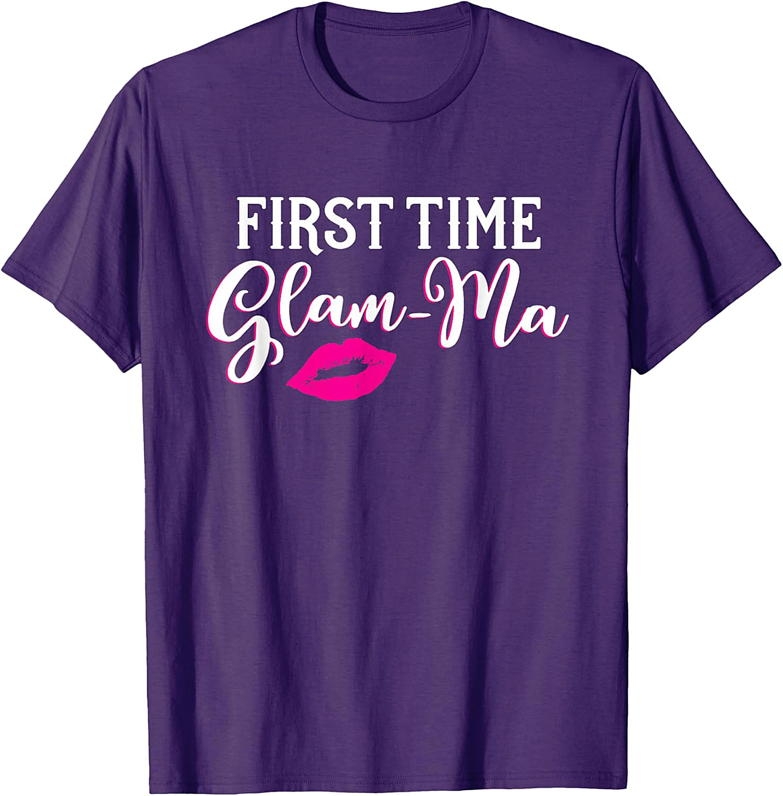First Time Glam-Ma T-Shirt | Funny New Grandma Gift Tee