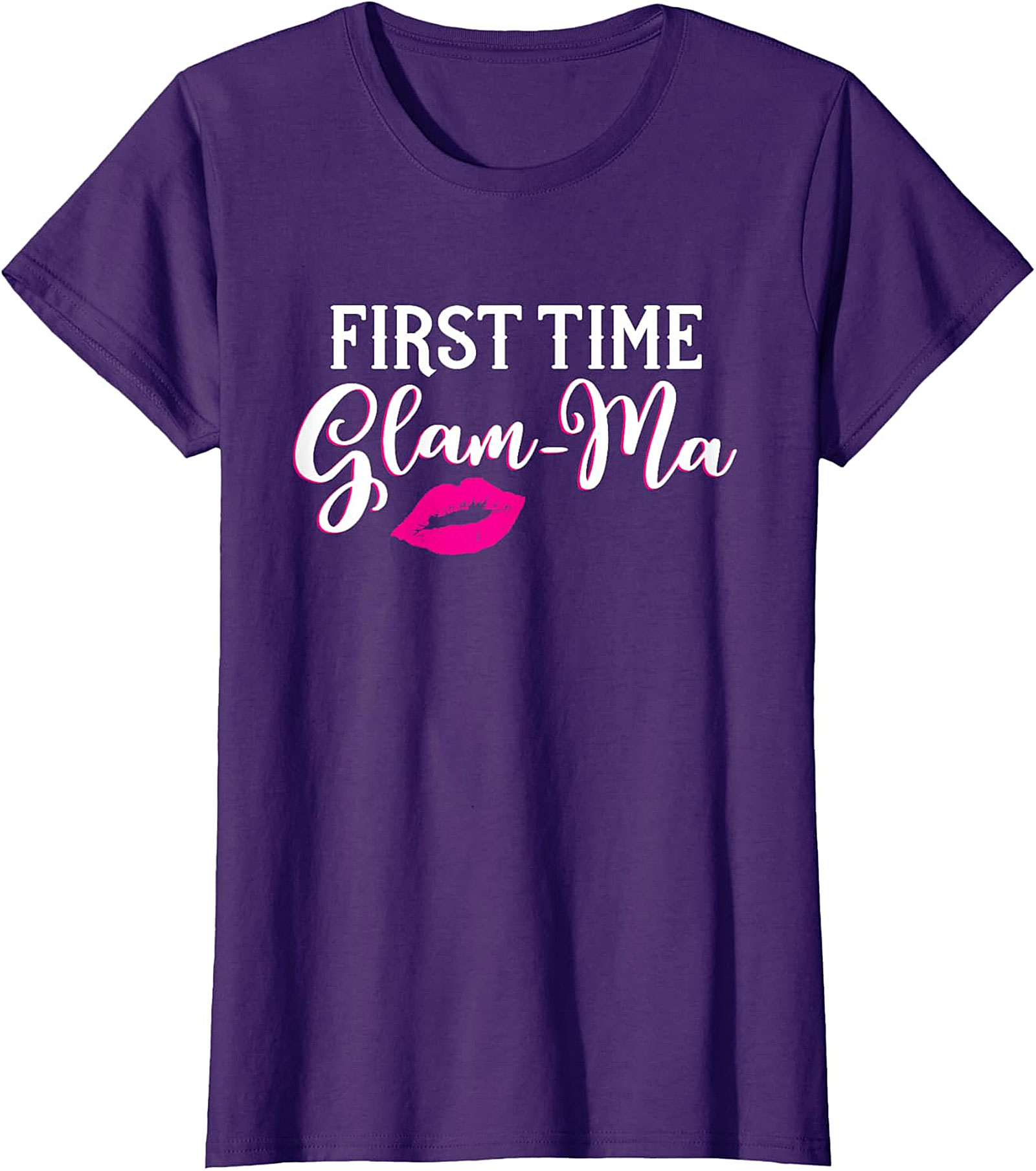 First Time Glam-Ma T-Shirt | Funny New Grandma Gift Tee