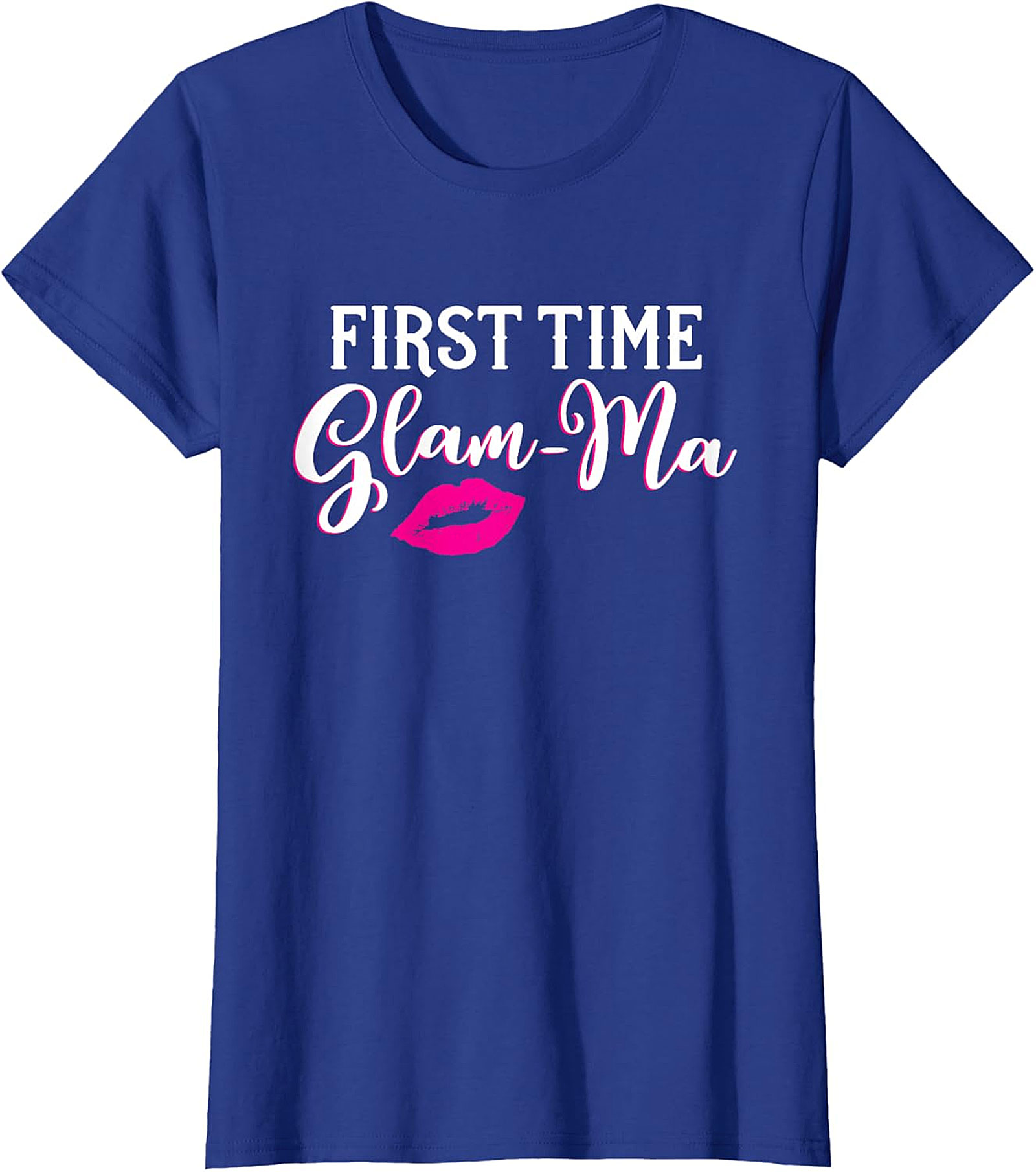 First Time Glam-Ma T-Shirt | Funny New Grandma Gift Tee