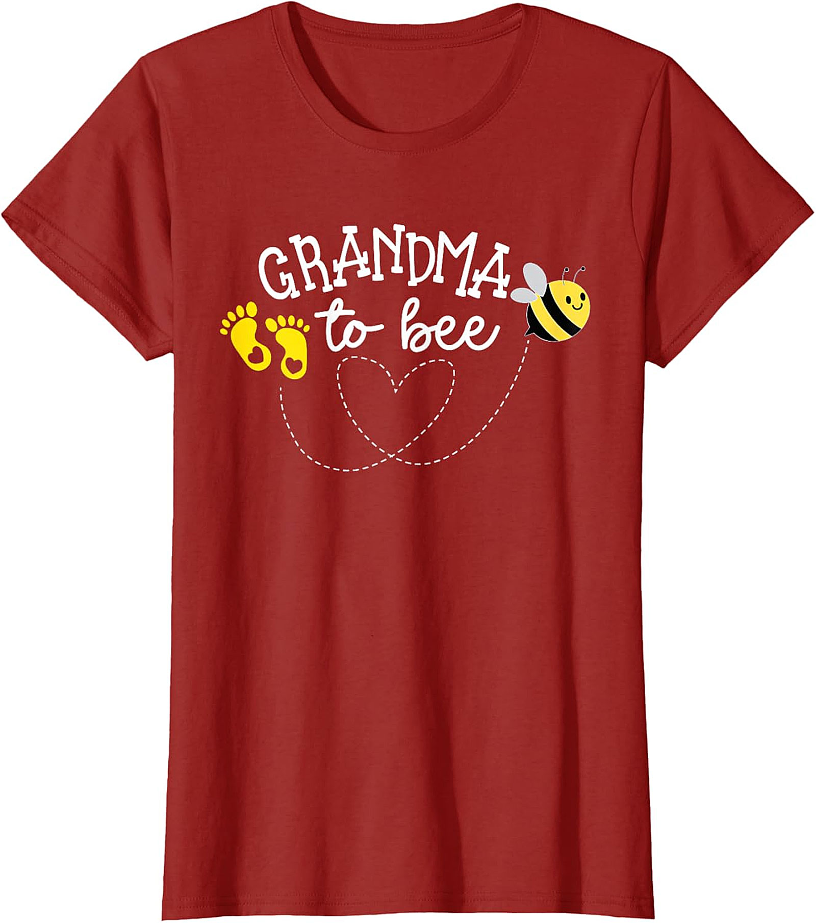 Grandma To Bee T-shirt | Cute Baby Announcement Graphic Tee