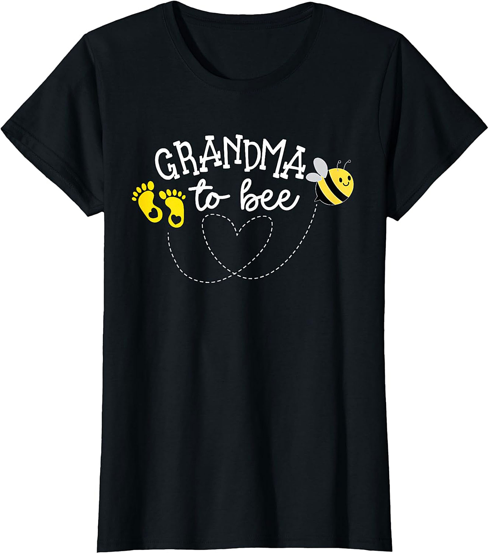 Grandma To Bee T-shirt | Cute Baby Announcement Graphic Tee