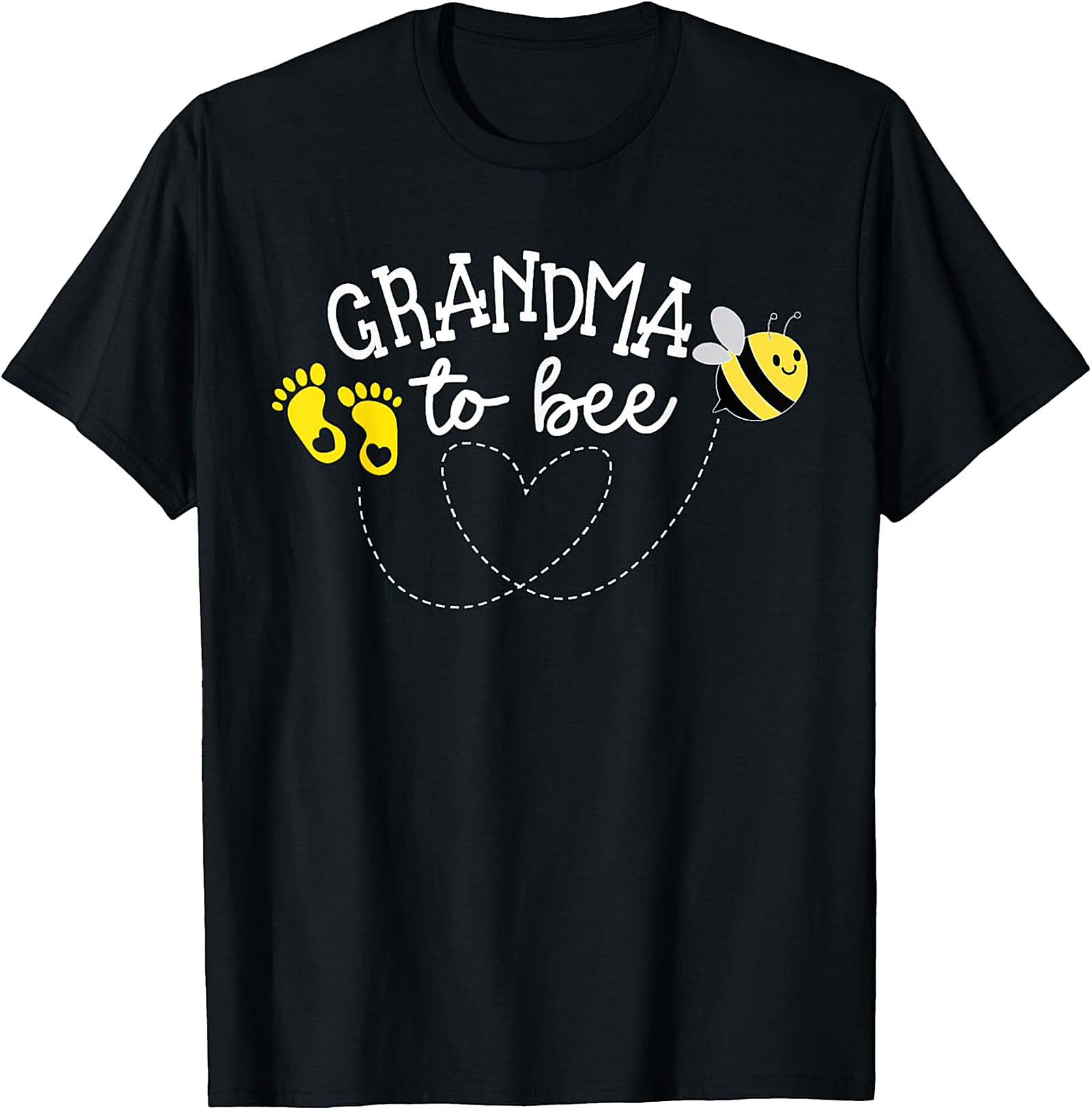 Grandma To Bee T-shirt | Cute Baby Announcement Graphic Tee
