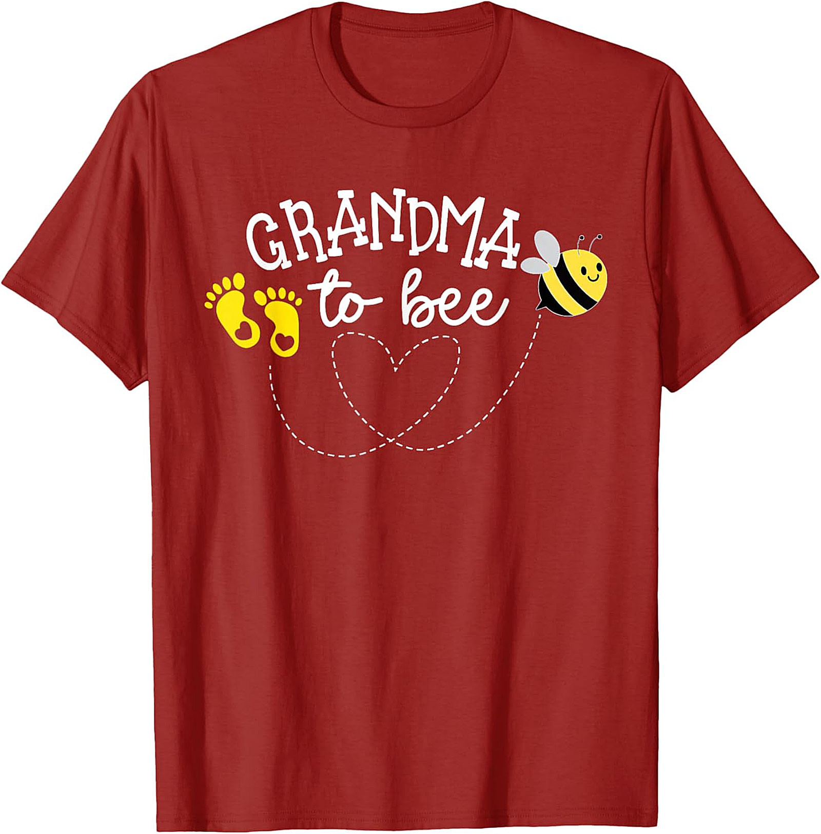 Grandma To Bee T-shirt | Cute Baby Announcement Graphic Tee