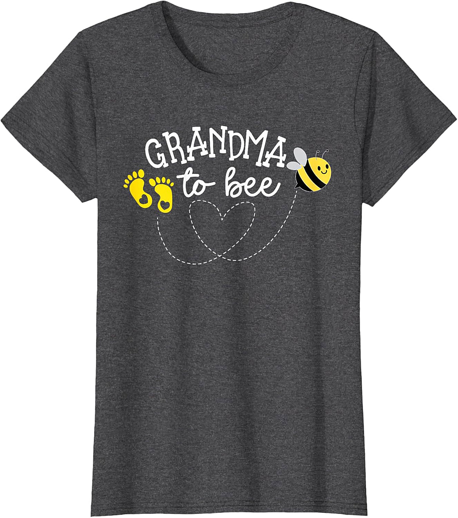 Grandma To Bee T-shirt | Cute Baby Announcement Graphic Tee