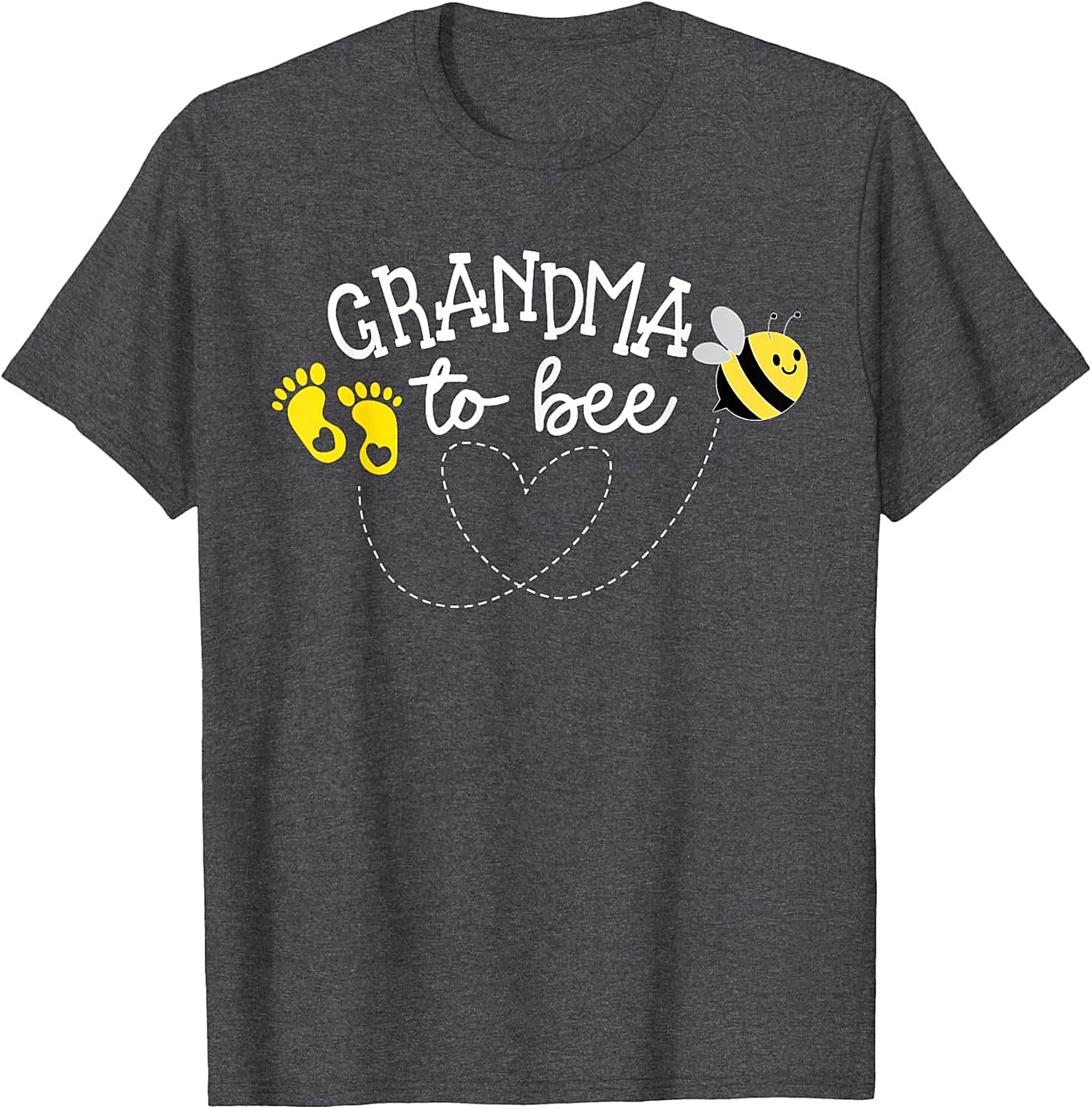 Grandma To Bee T-shirt | Cute Baby Announcement Graphic Tee