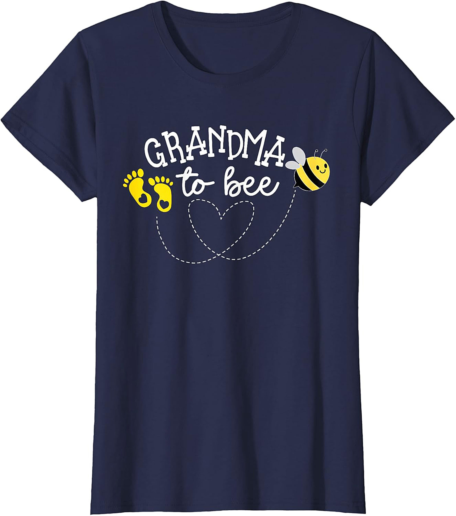 Grandma To Bee T-shirt | Cute Baby Announcement Graphic Tee