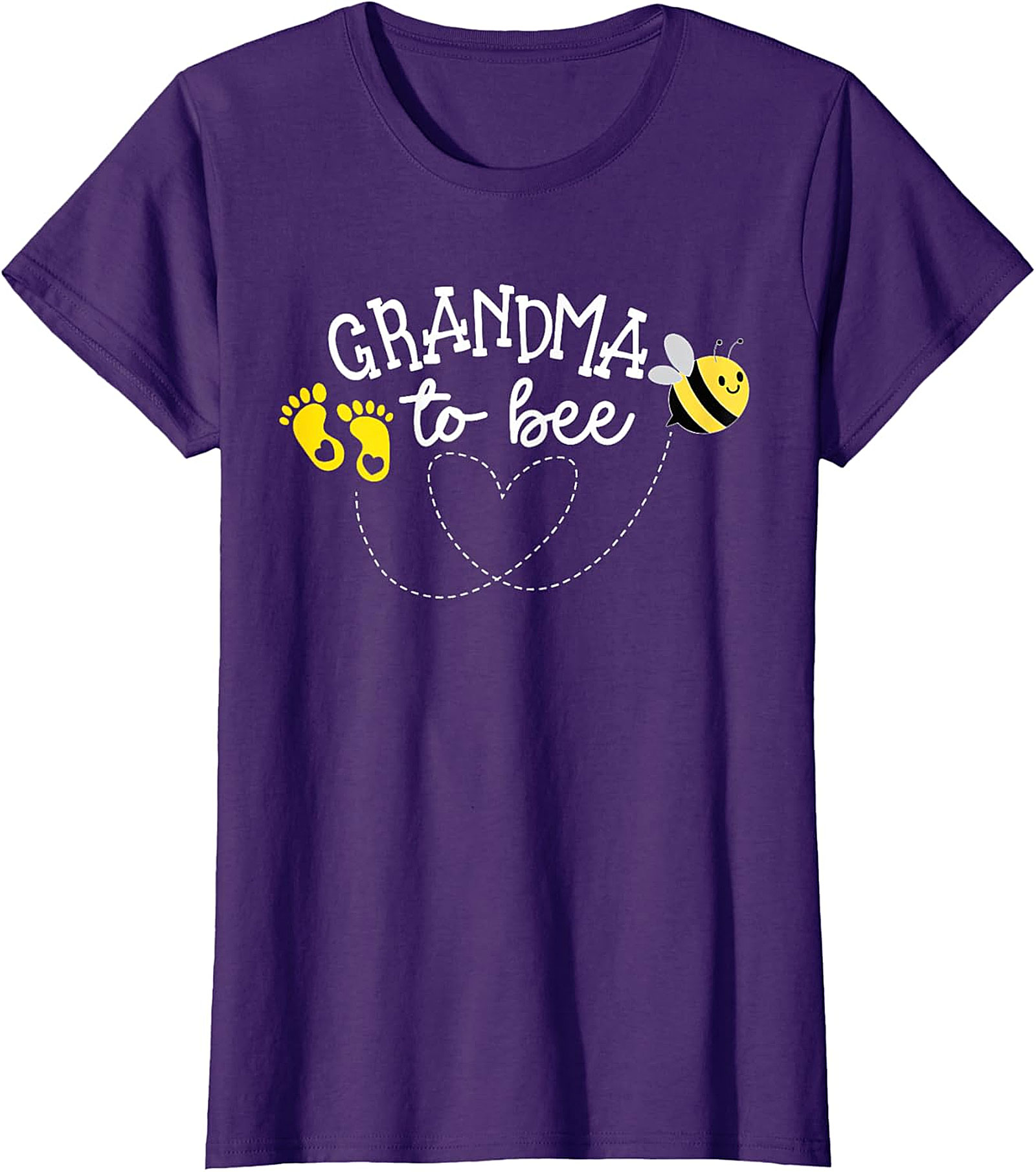 Grandma To Bee T-shirt | Cute Baby Announcement Graphic Tee