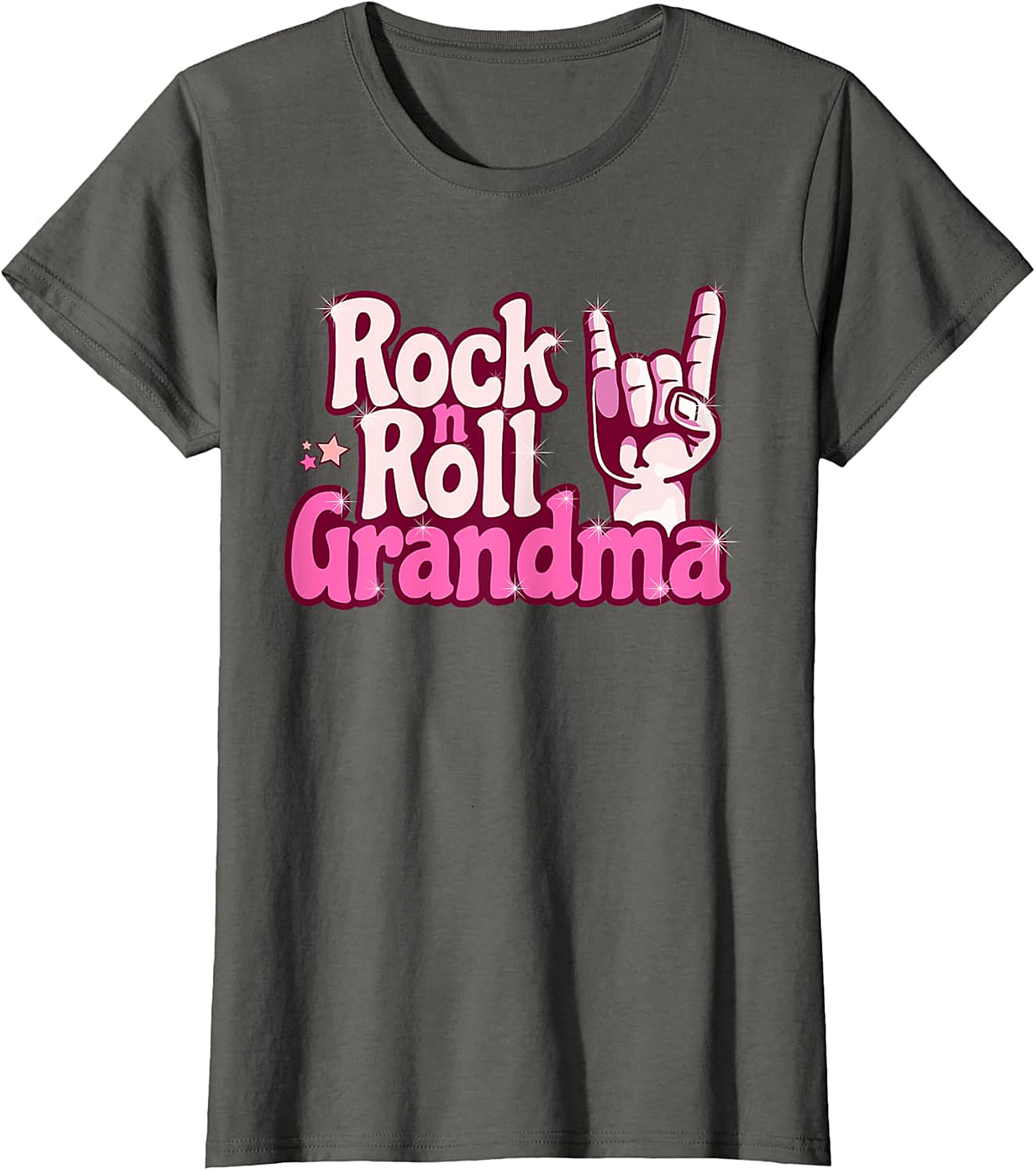 Rock n Roll Grandma T-Shirt | Funny Retro Graphic Tee