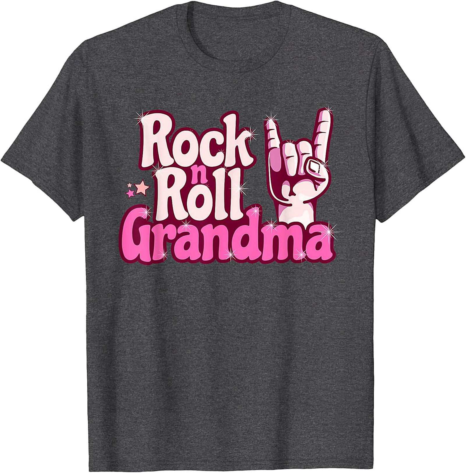 Rock n Roll Grandma T-Shirt | Funny Retro Graphic Tee