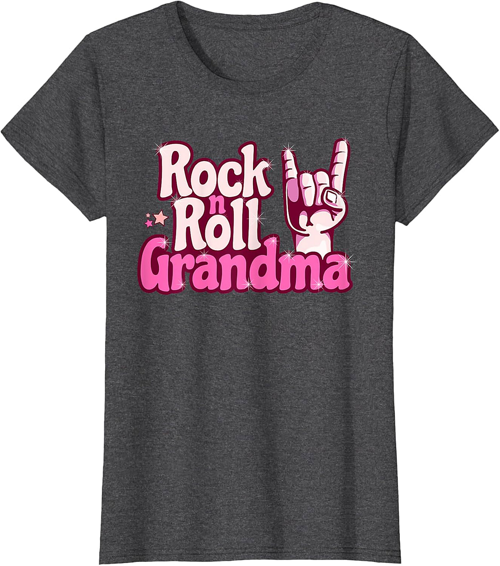 Rock n Roll Grandma T-Shirt | Funny Retro Graphic Tee