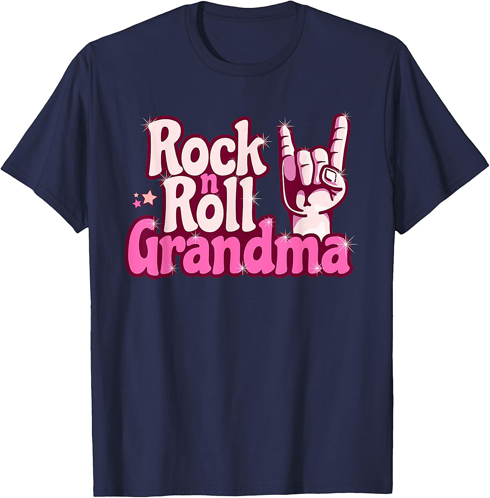 Rock n Roll Grandma T-Shirt | Funny Retro Graphic Tee