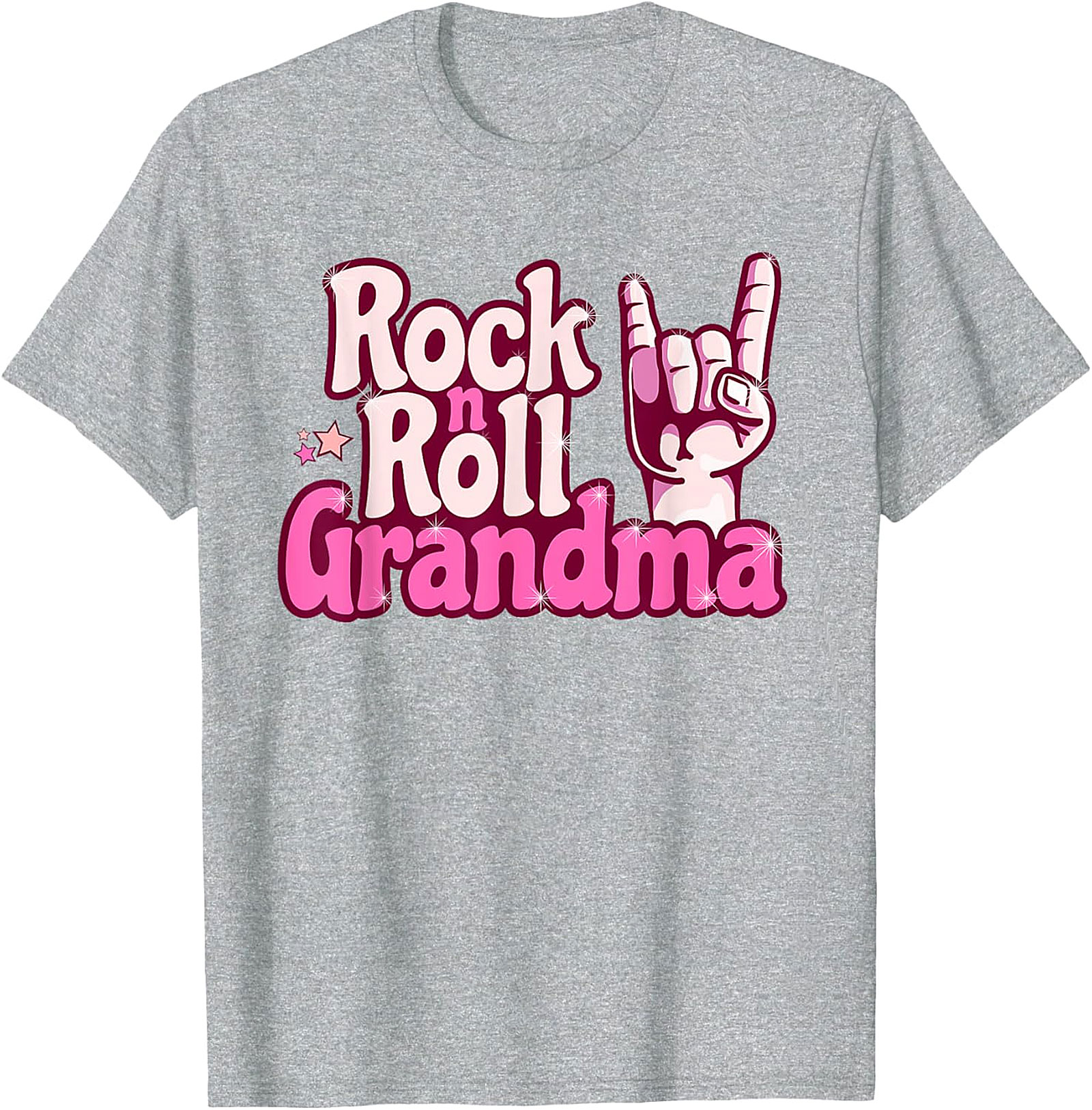 Rock n Roll Grandma T-Shirt | Funny Retro Graphic Tee