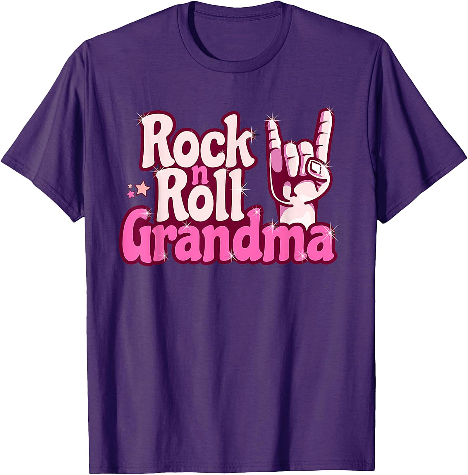 Rock n Roll Grandma T-Shirt | Funny Retro Graphic Tee