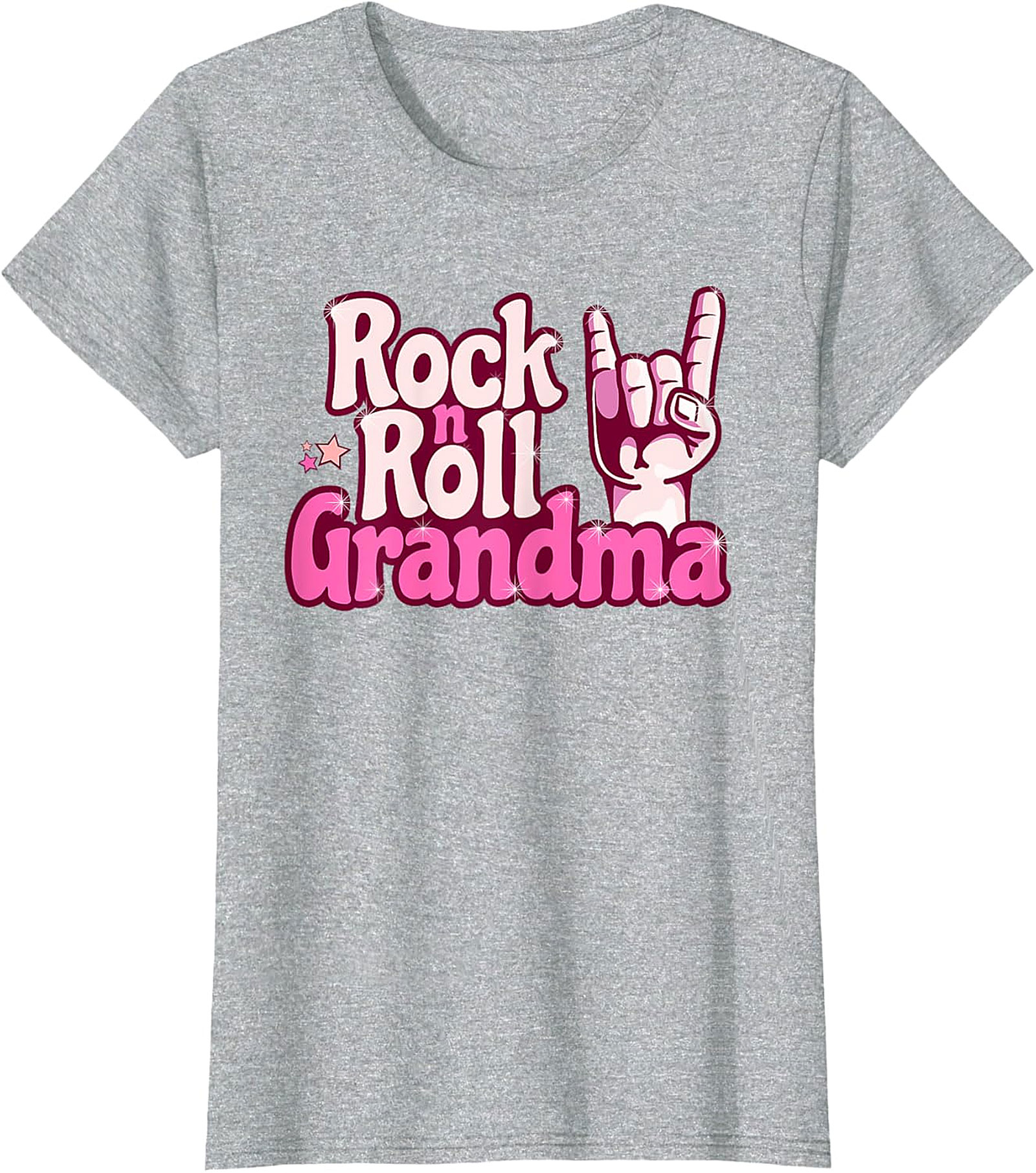 Rock n Roll Grandma T-Shirt | Funny Retro Graphic Tee