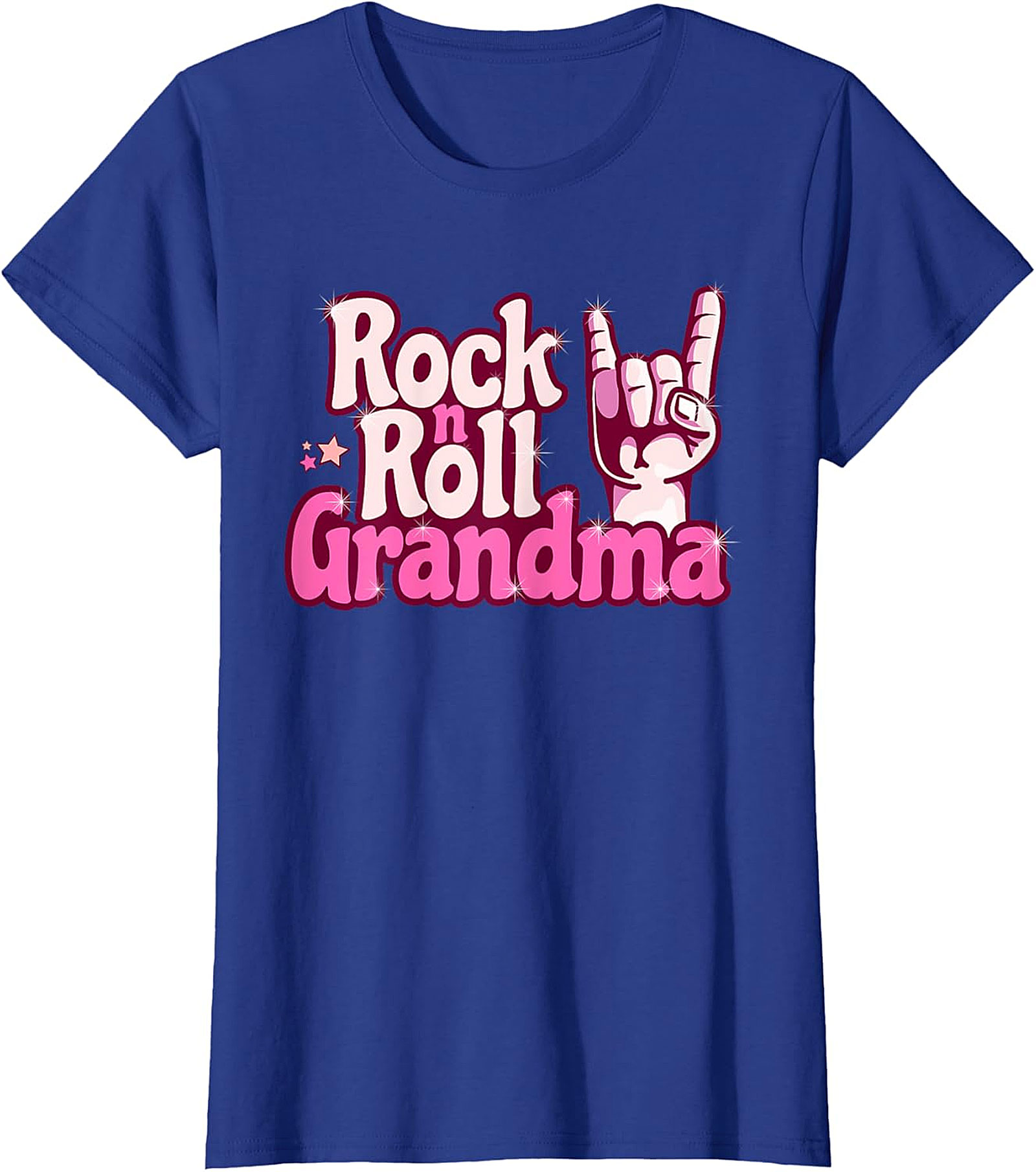 Rock n Roll Grandma T-Shirt | Funny Retro Graphic Tee