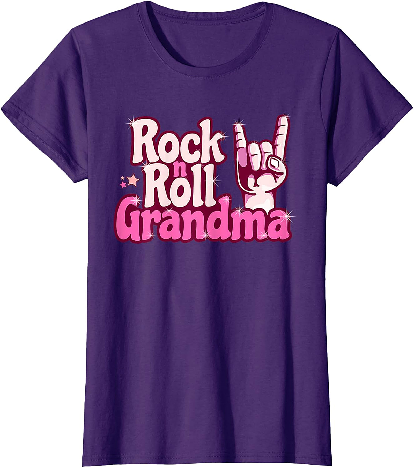 Rock n Roll Grandma T-Shirt | Funny Retro Graphic Tee
