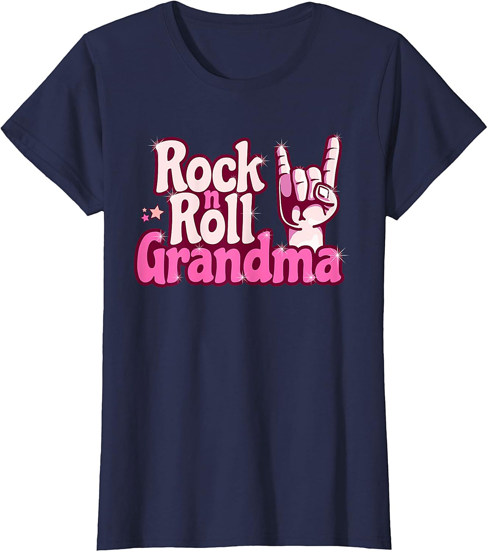 Rock n Roll Grandma T-Shirt | Funny Retro Graphic Tee